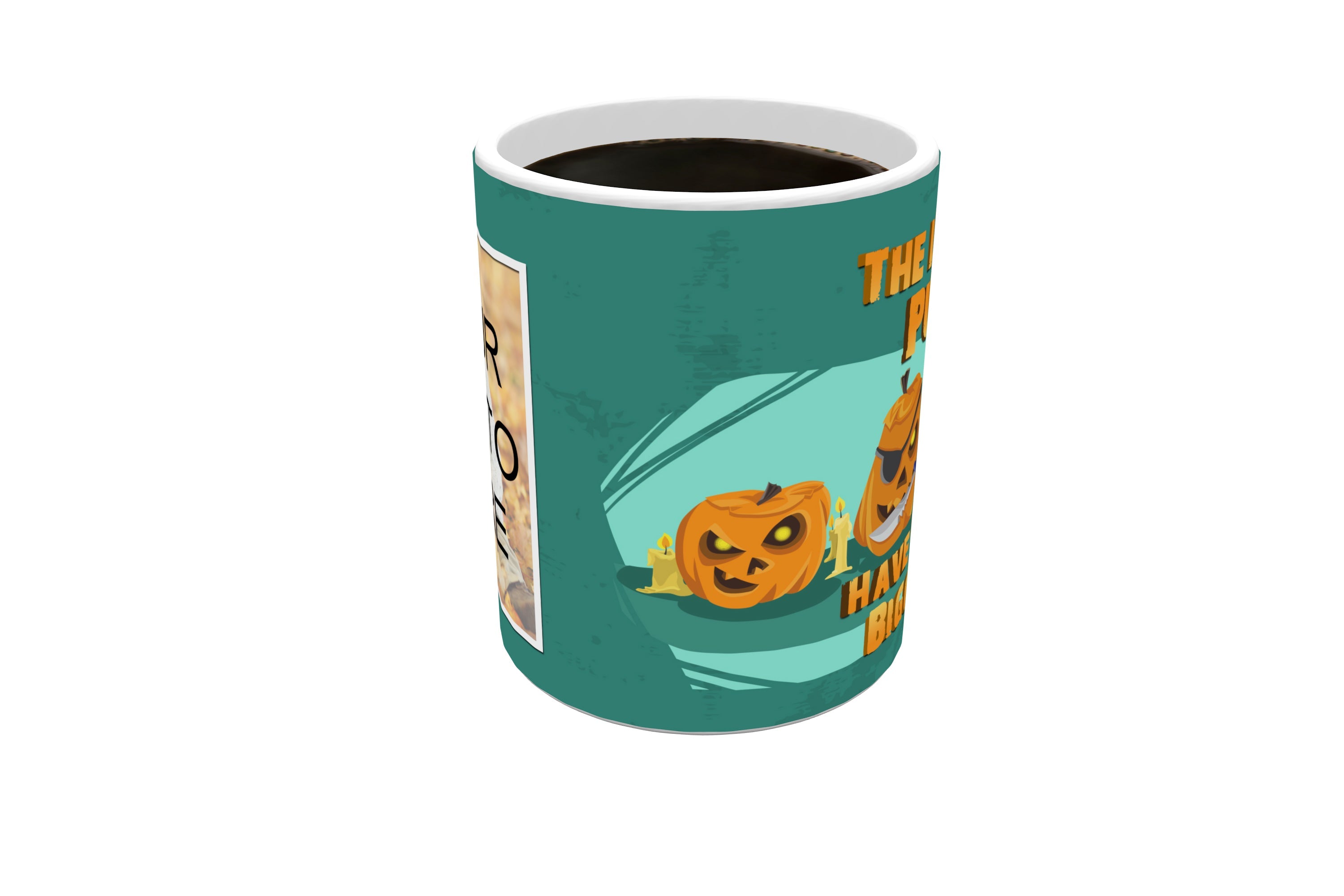 Halloween Collection (Littlest Pumpkins - Personalized) Morphing Mugs® Heat-Sensitive Mug MMUGU535