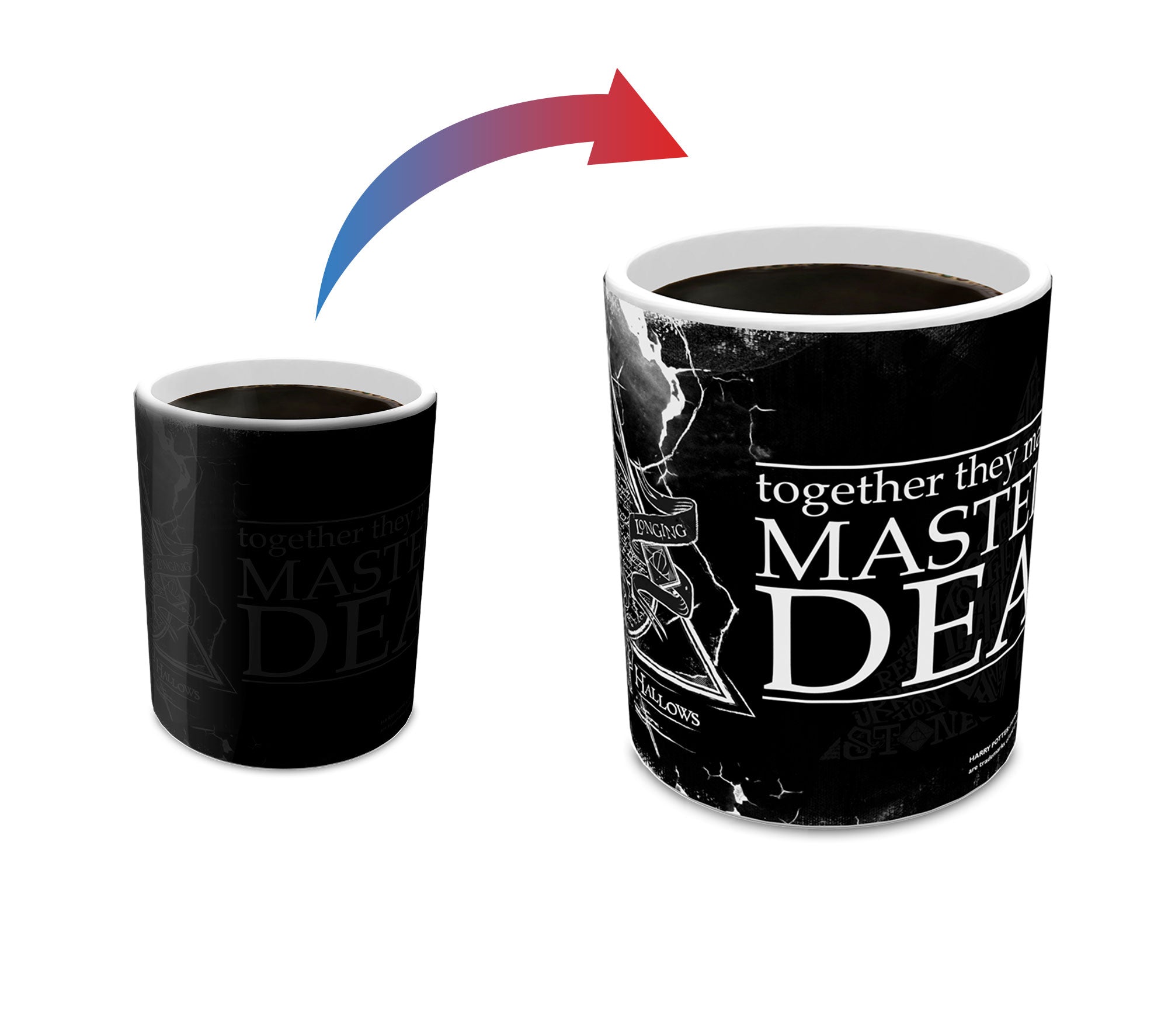 Harry Potter (The Deathly Hallows) Morphing Mugs® Heat Sensitive Mug MMUG295