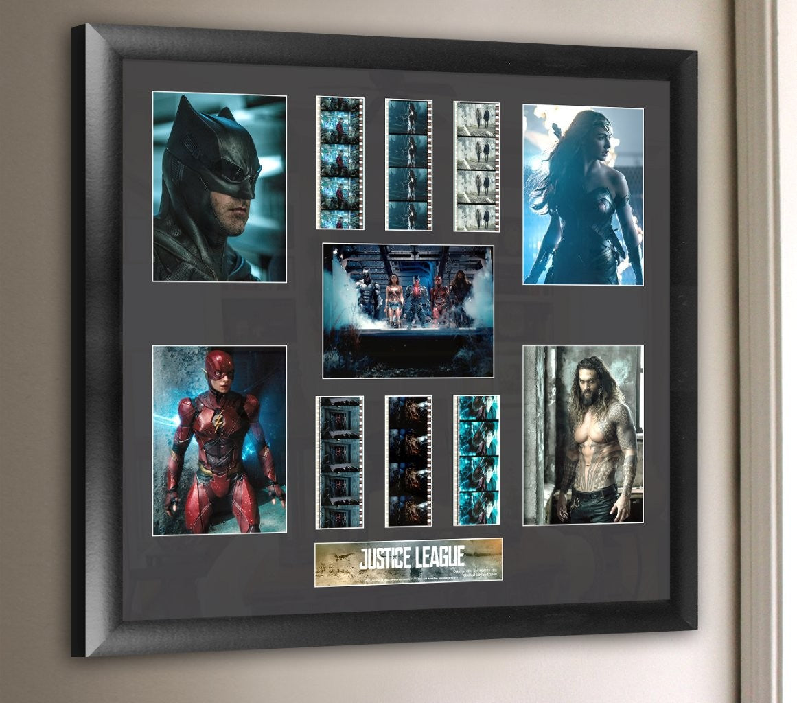 Justice League (The Members) (s1) FilmCells Presentation Limited Edition Montage Wall Art USFC6371