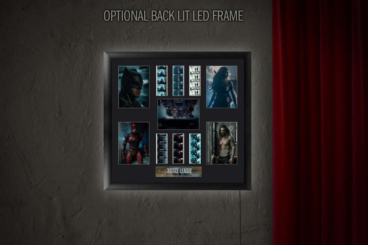 Justice League (The Members) (s1) FilmCells Presentation Limited Edition Montage Wall Art USFC6371