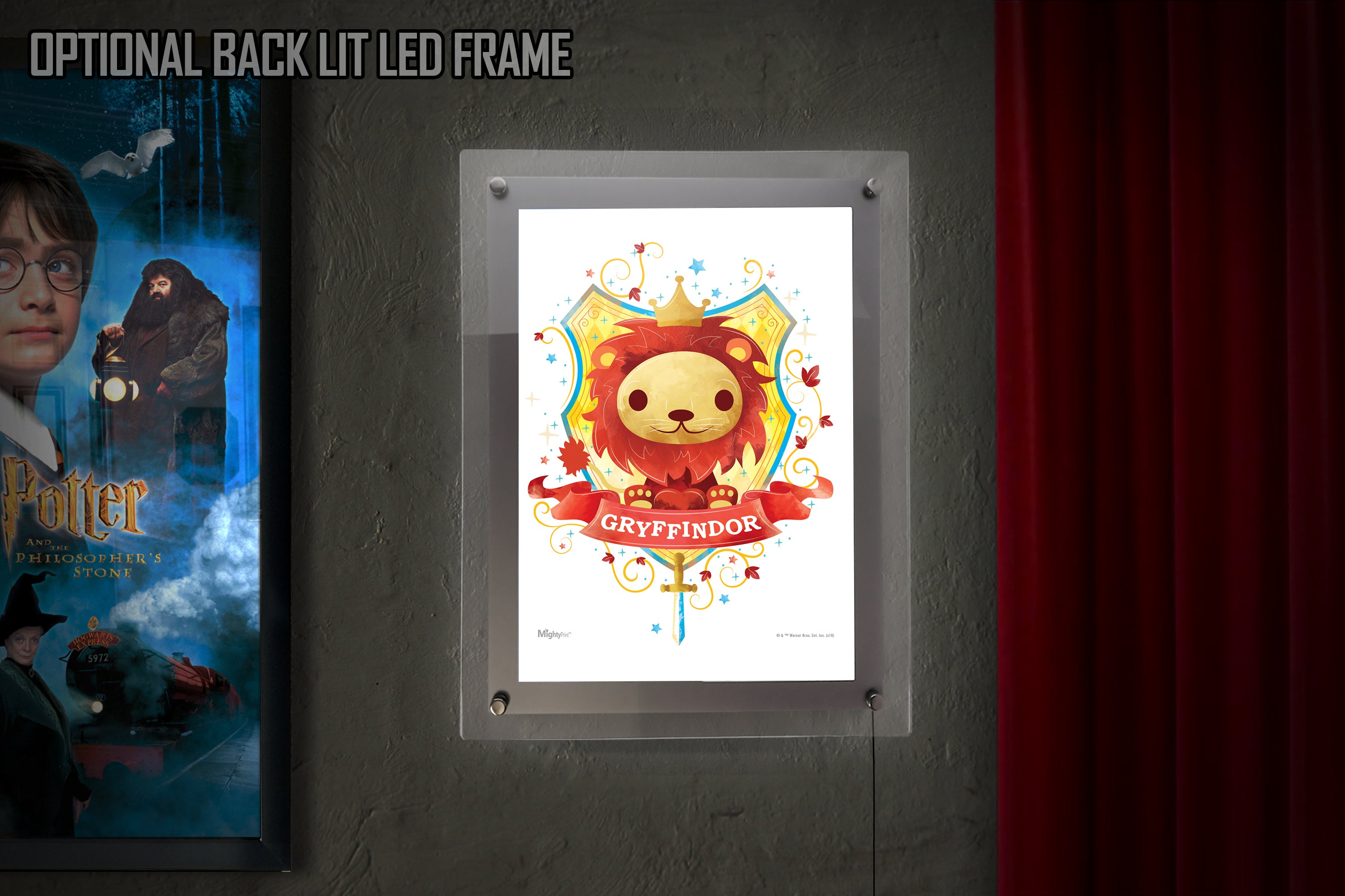 Harry Potter (Gryffindor Watercolor) MightyPrint™ Wall Art MP08100450