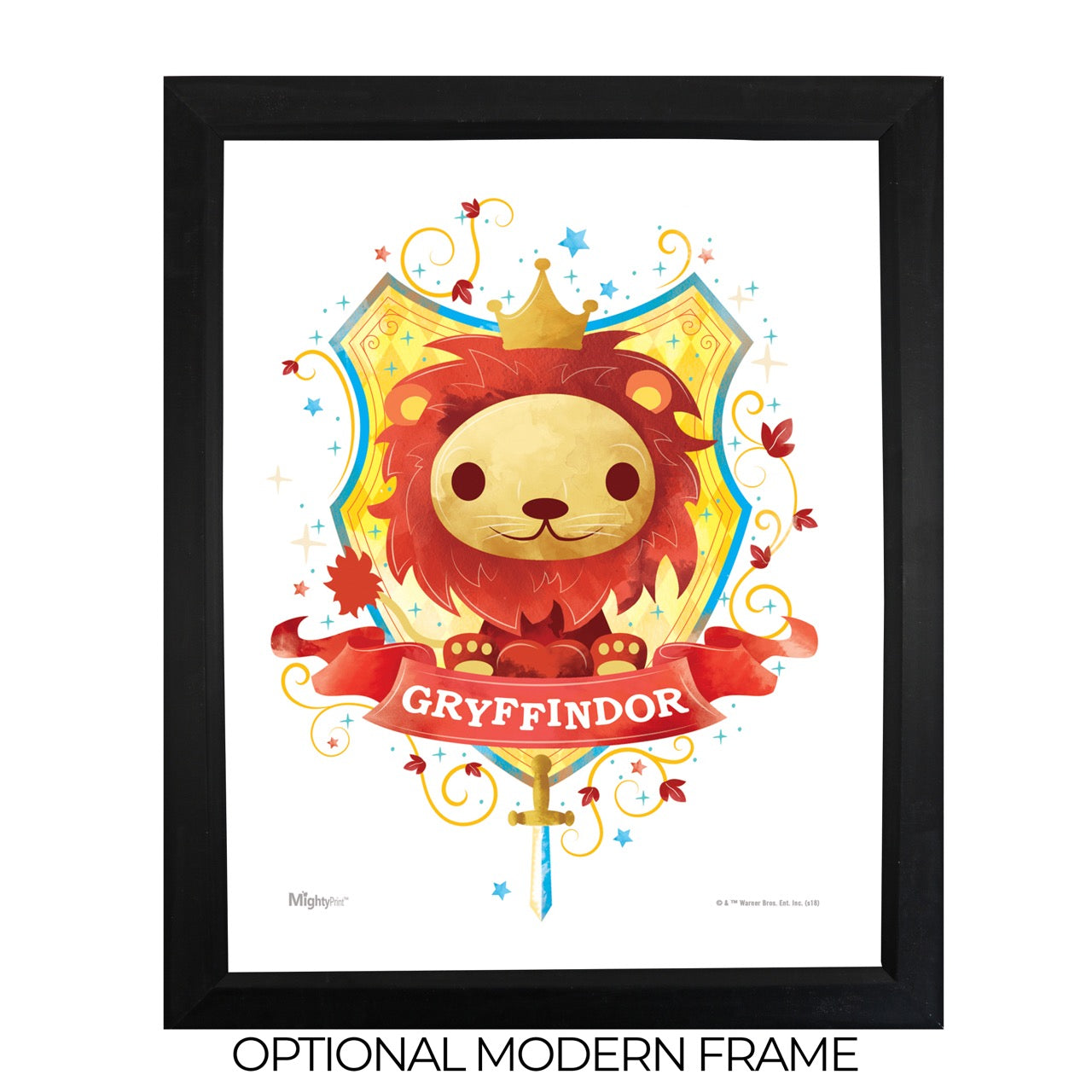 Harry Potter (Gryffindor Watercolor) MightyPrint™ Wall Art MP08100450