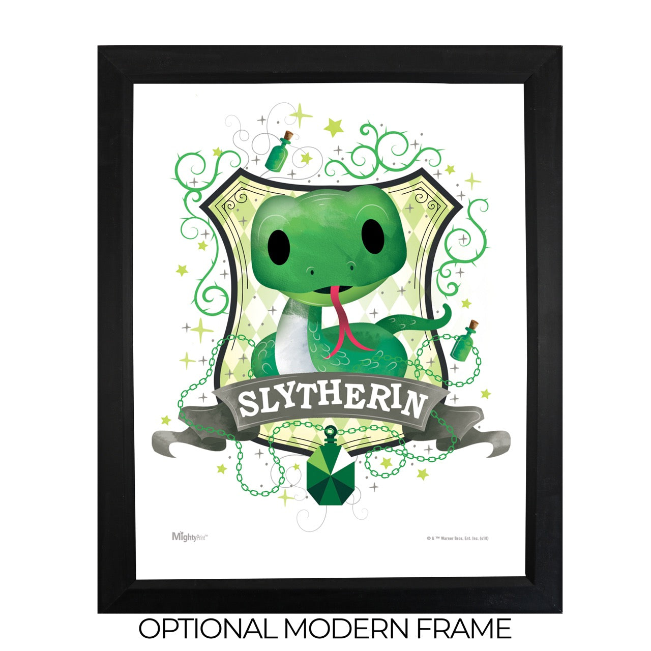 Harry Potter (Slytherin Watercolor) MightyPrint™ Wall Art MP08100451