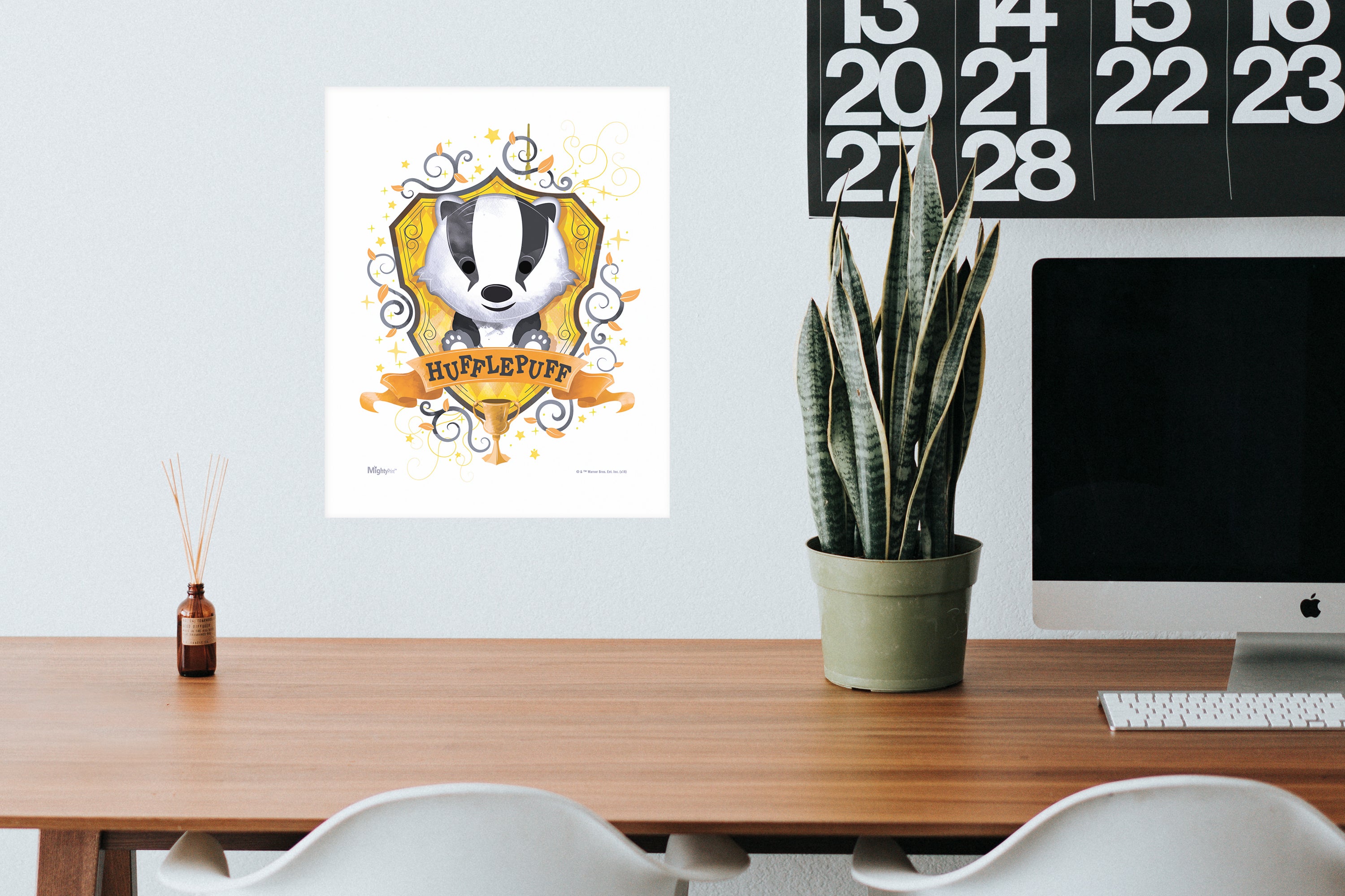 Harry Potter (Hufflepuff Watercolor) MightyPrint™ Wall Art MP08100453