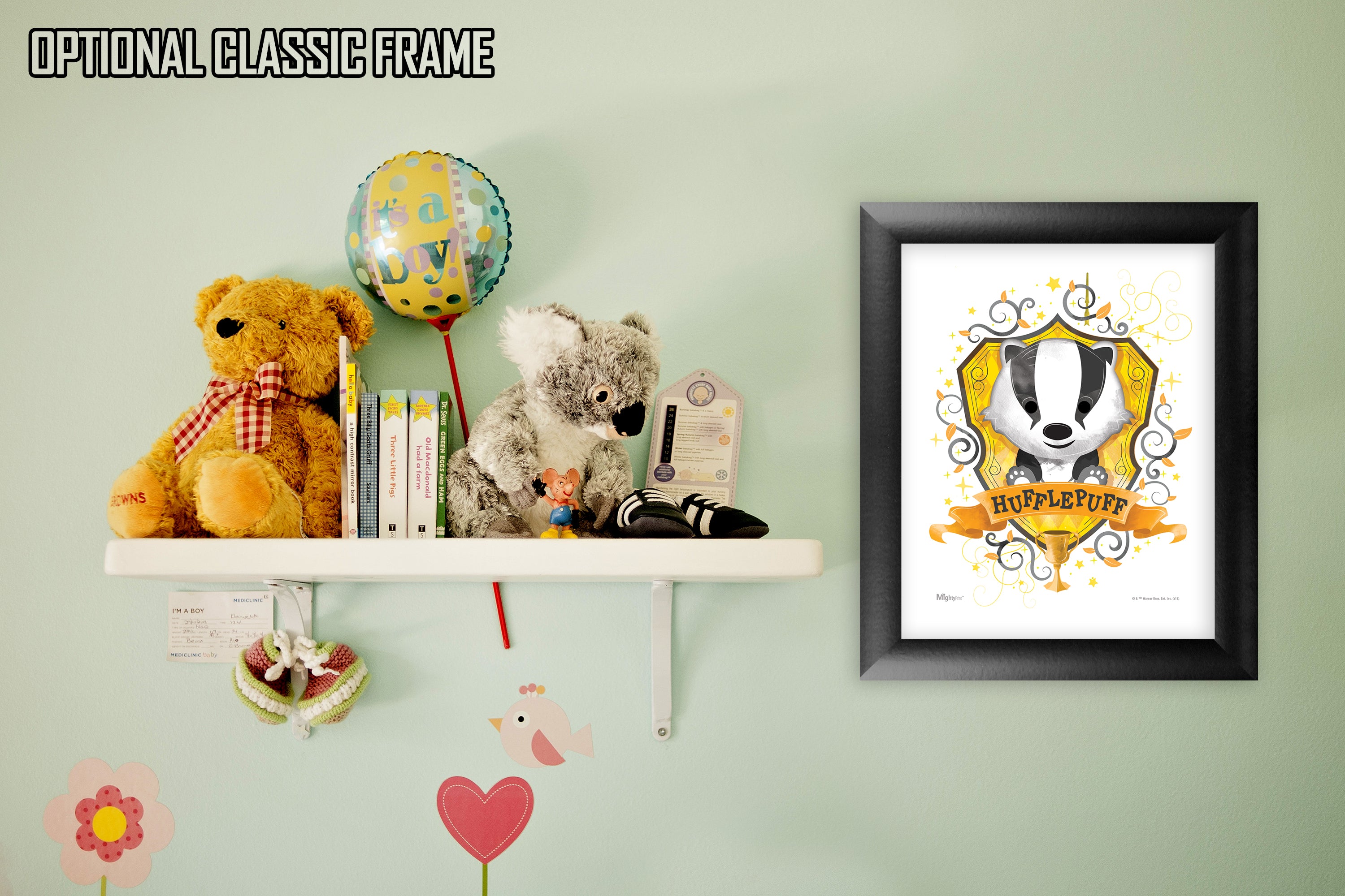 Harry Potter (Hufflepuff Watercolor) MightyPrint™ Wall Art MP08100453