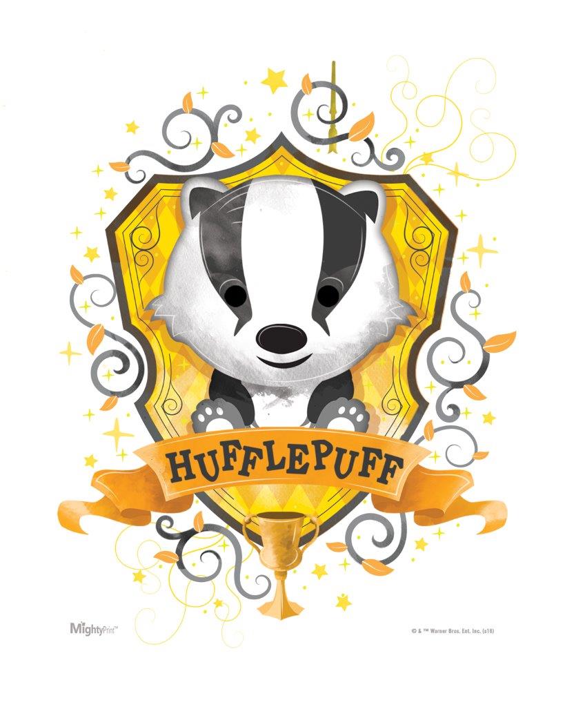 Harry Potter (Hufflepuff Watercolor) MightyPrint™ Wall Art MP08100453