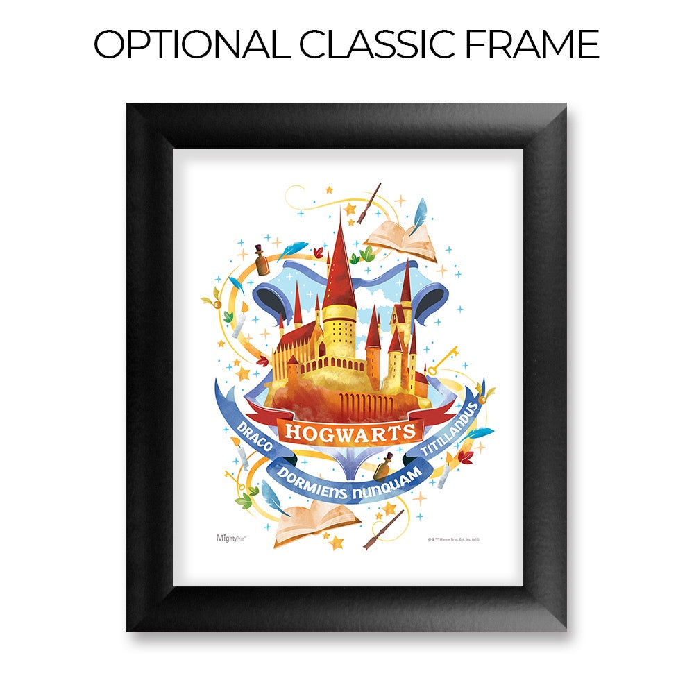 Harry Potter (Hogwarts Watercolor) MightyPrint™ Wall Art MP08100454