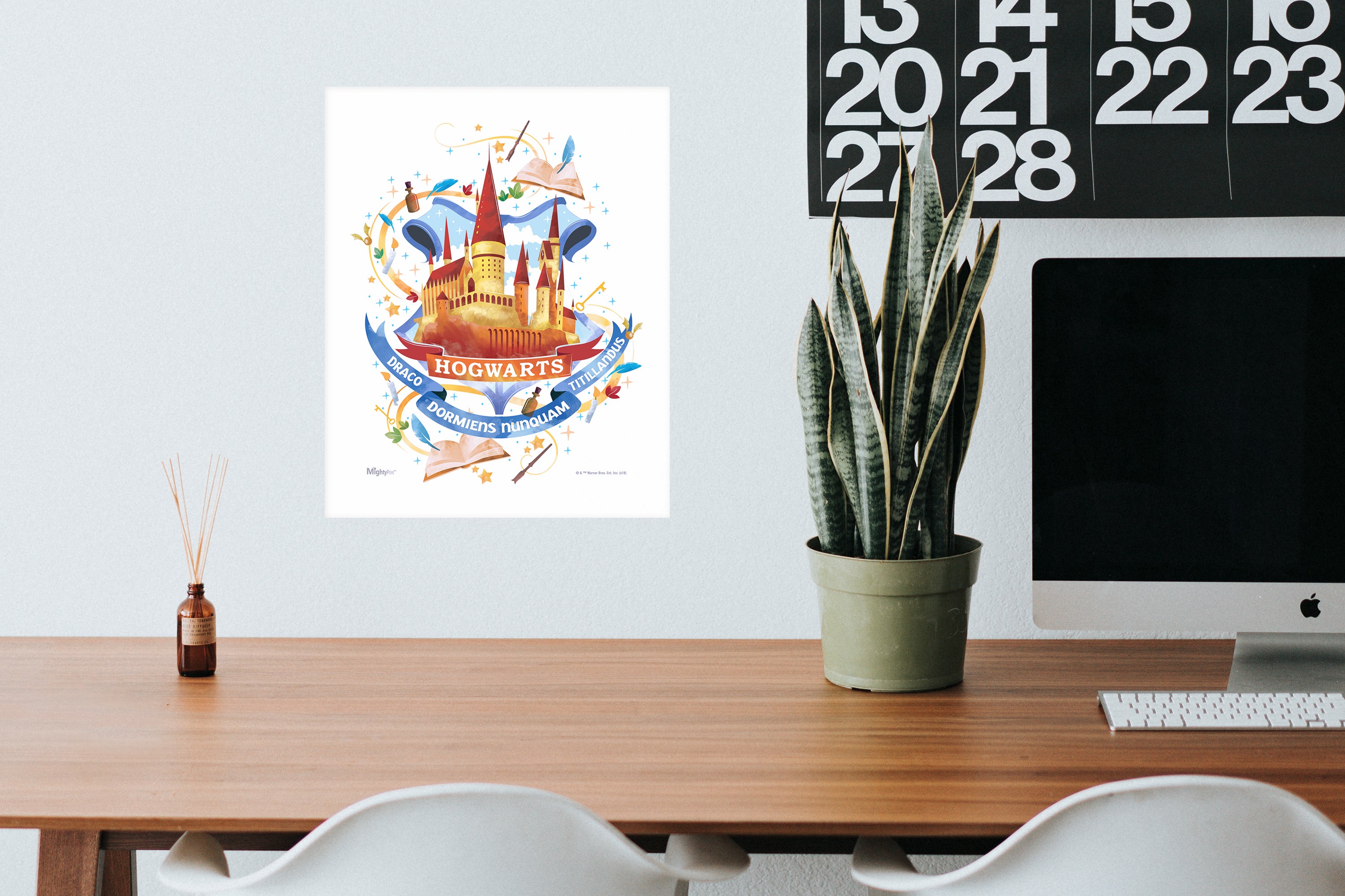 Harry Potter (Hogwarts Watercolor) MightyPrint™ Wall Art MP08100454