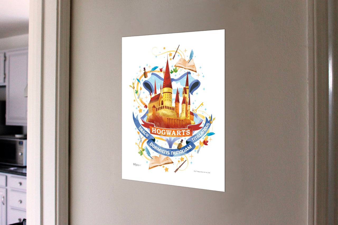 Harry Potter (Hogwarts Watercolor) MightyPrint™ Wall Art MP08100454
