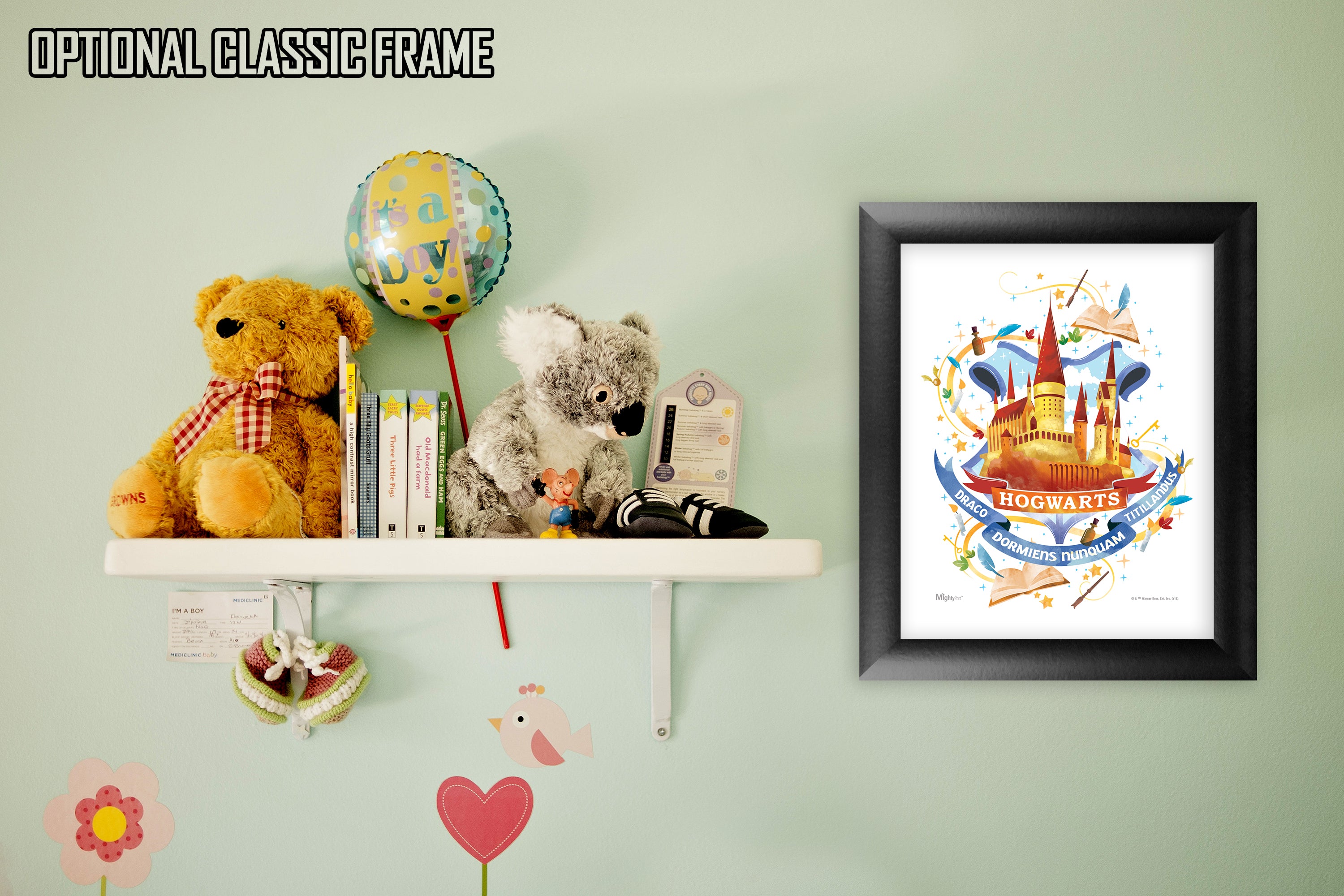 Harry Potter (Hogwarts Watercolor) MightyPrint™ Wall Art MP08100454