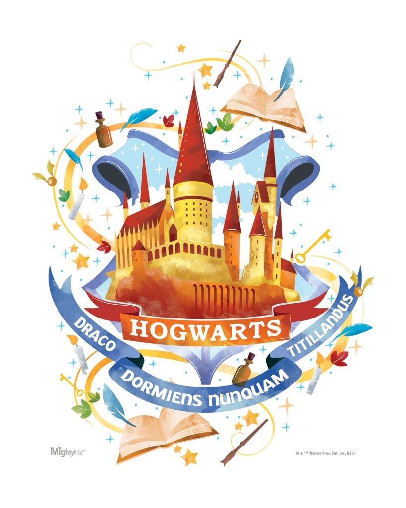 Harry Potter (Hogwarts Watercolor) MightyPrint™ Wall Art MP08100454