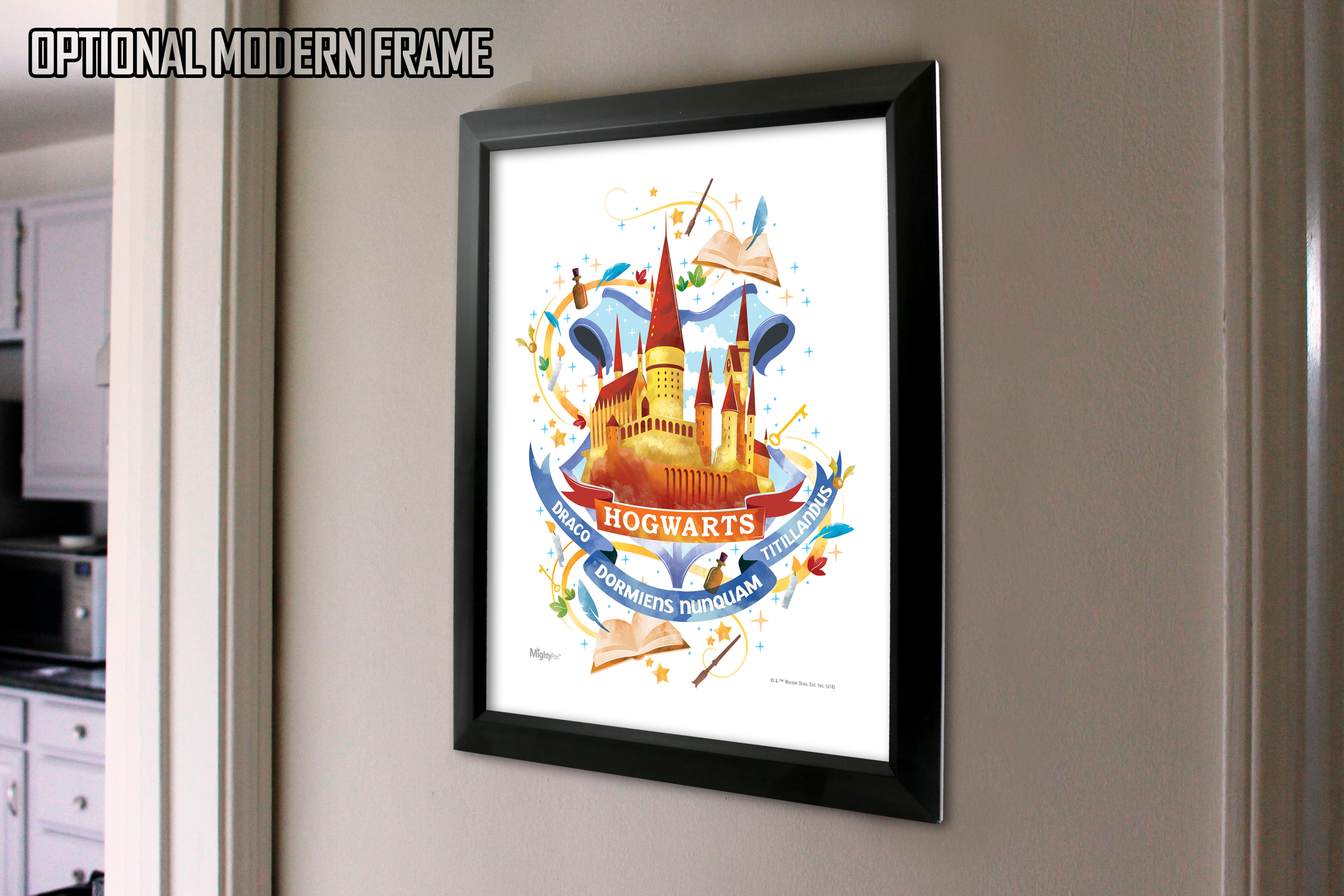 Harry Potter (Hogwarts Watercolor) MightyPrint™ Wall Art MP08100454