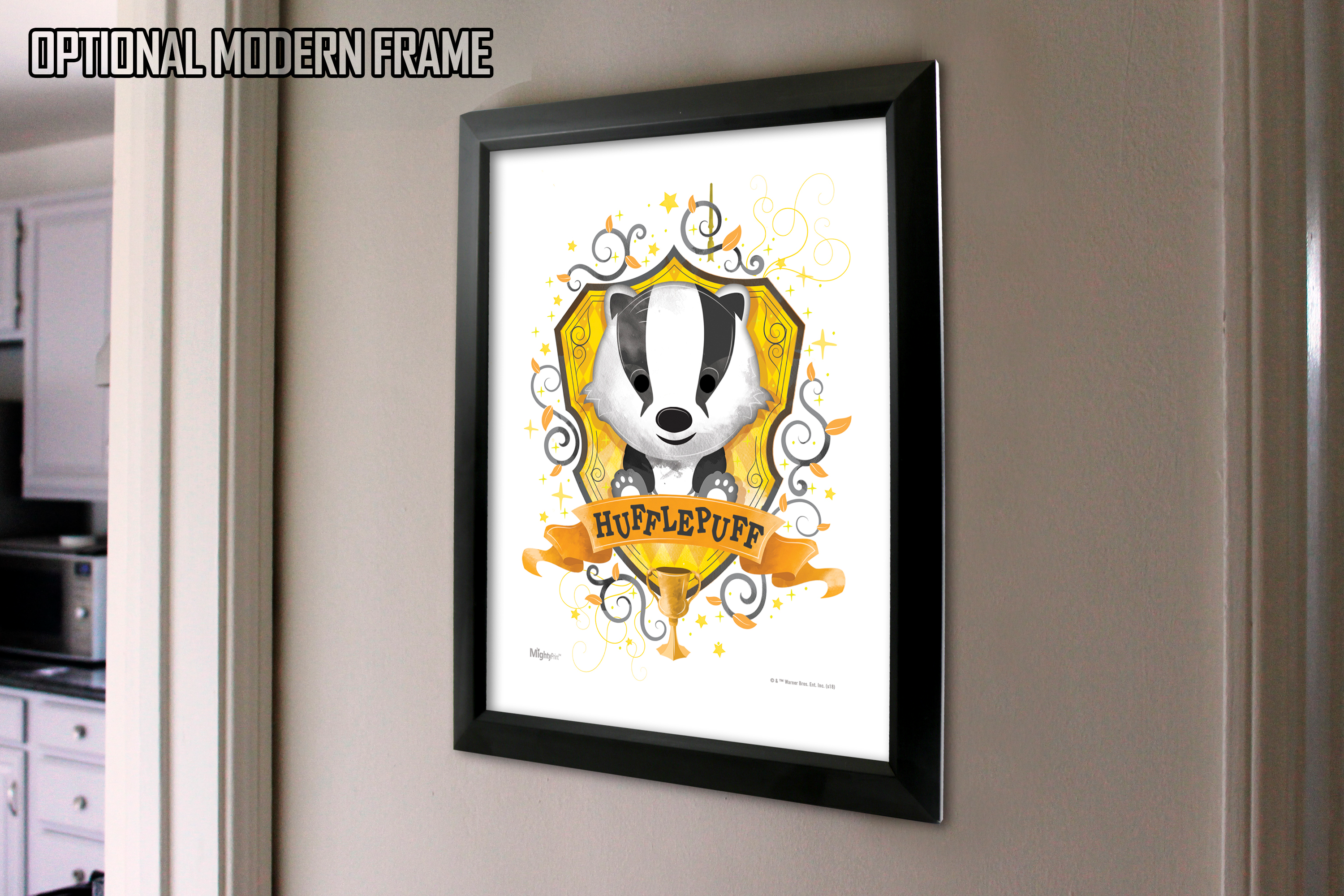 Harry Potter (Hufflepuff Watercolor) MightyPrint™ Wall Art MP08100453