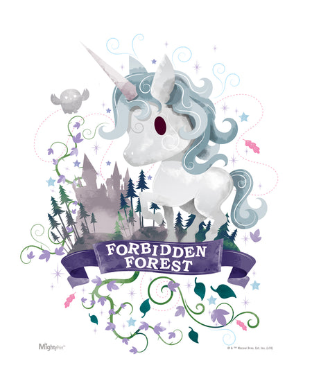 Harry Potter (Forbidden Forest Watercolor) MightyPrint™ Wall Art MP08100455