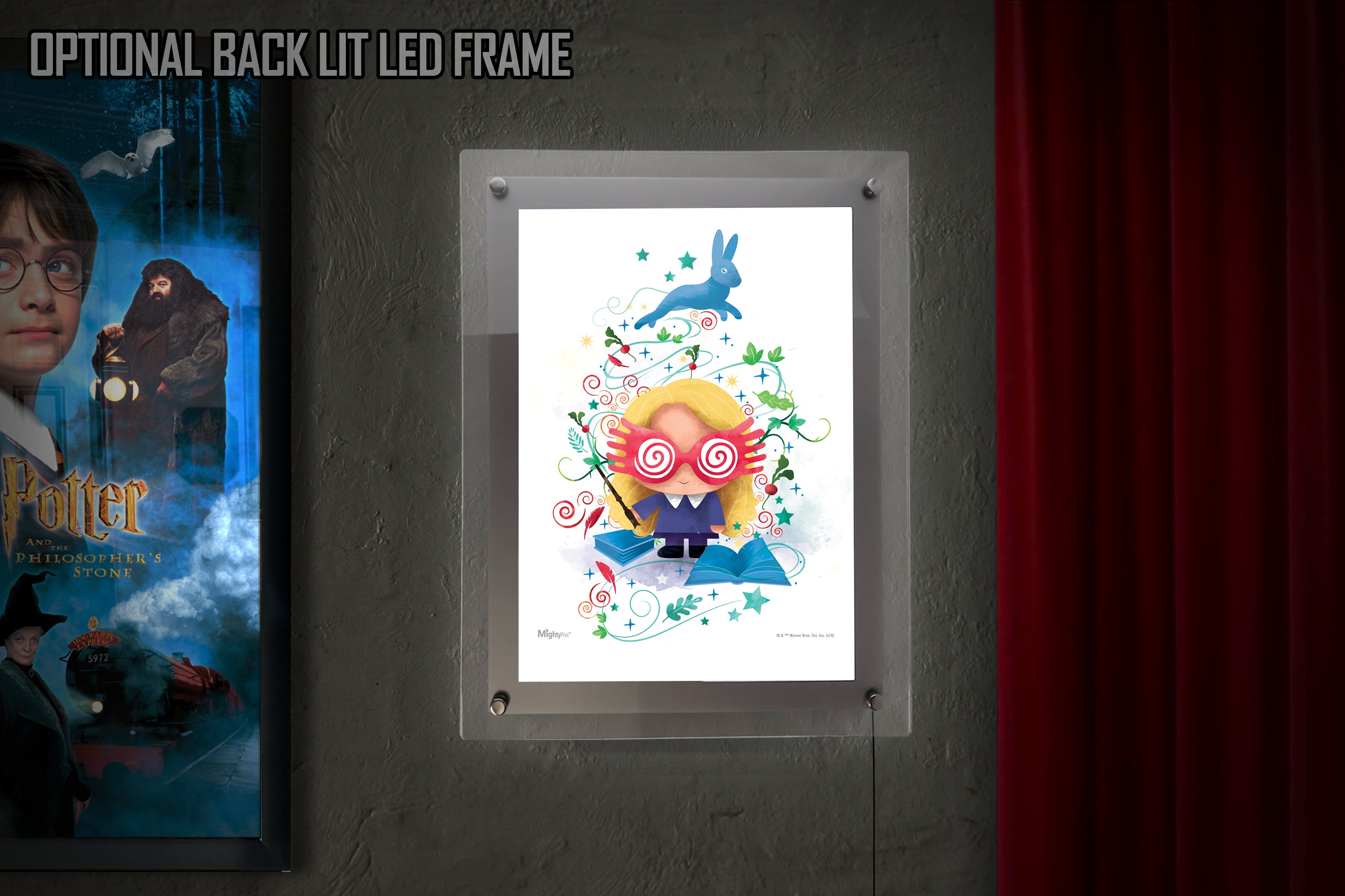 Harry Potter (Luna Lovegood Watercolor) MightyPrint™ Wall Art MP08100456