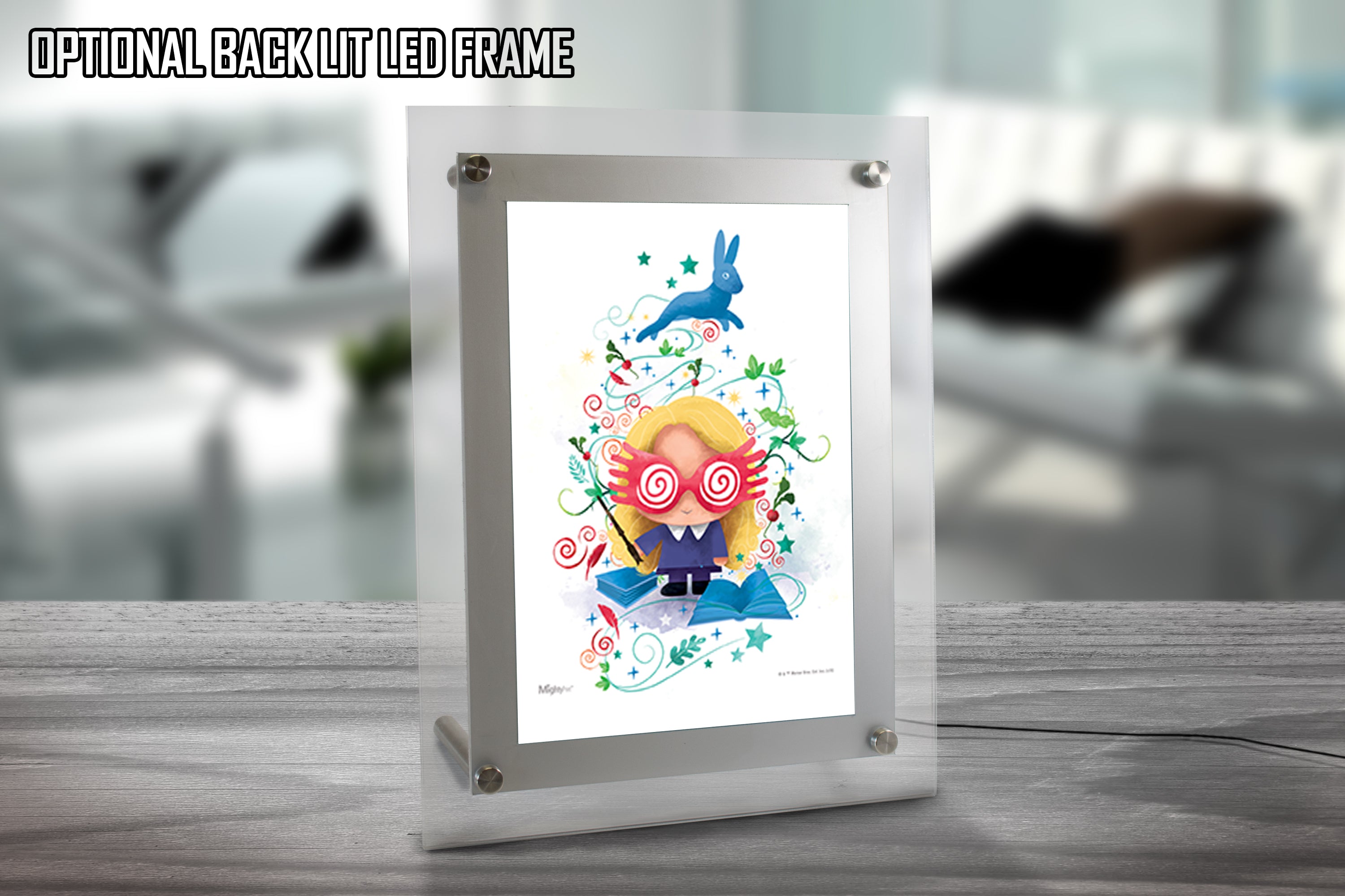 Harry Potter (Luna Lovegood Watercolor) MightyPrint™ Wall Art MP08100456