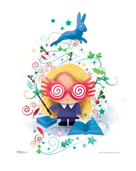 Harry Potter (Luna Lovegood Watercolor) MightyPrint™ Wall Art MP08100456