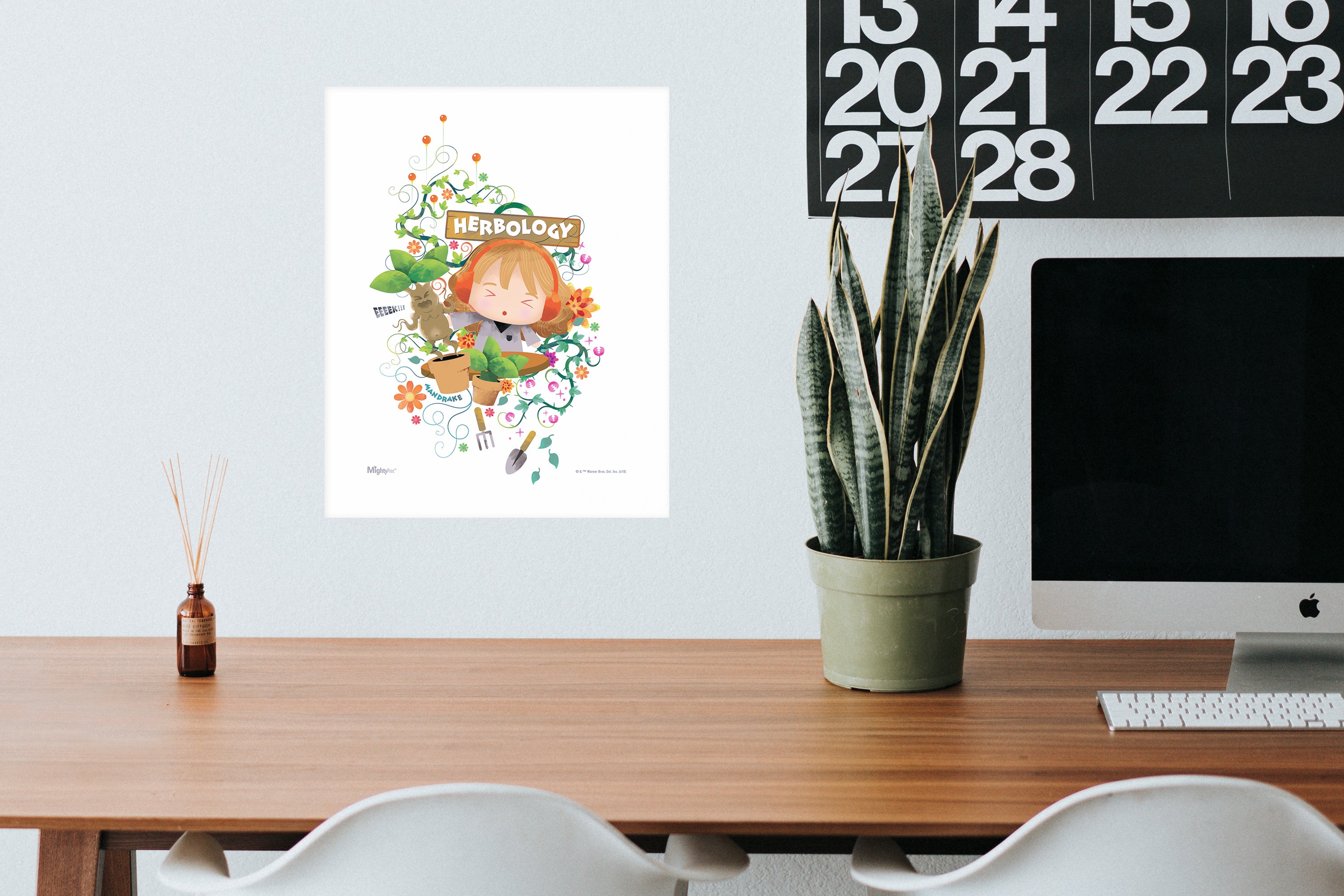 Harry Potter (Herbology Watercolor) MightyPrint™ Wall Art MP08100457