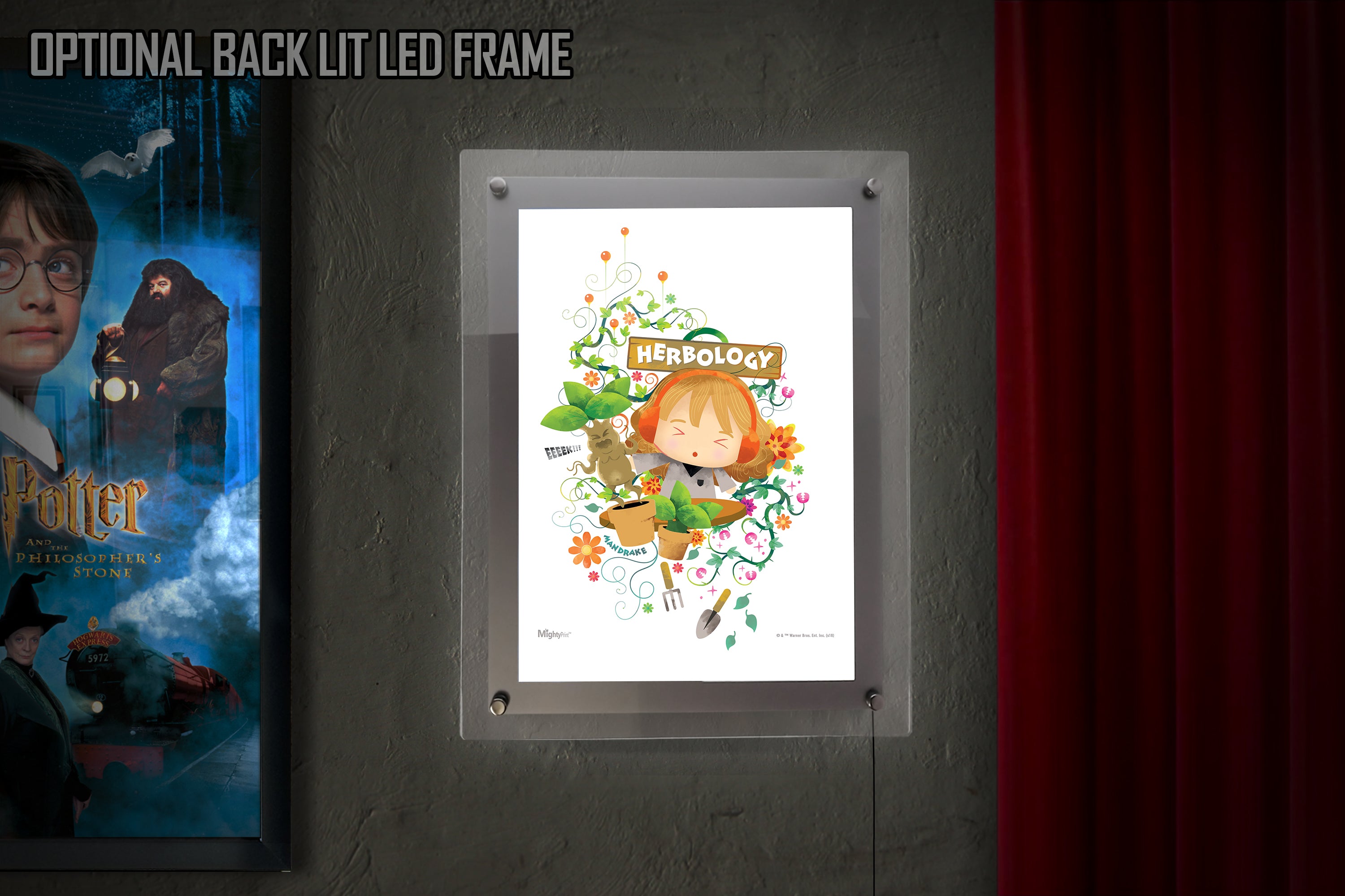 Harry Potter (Herbology Watercolor) MightyPrint™ Wall Art MP08100457