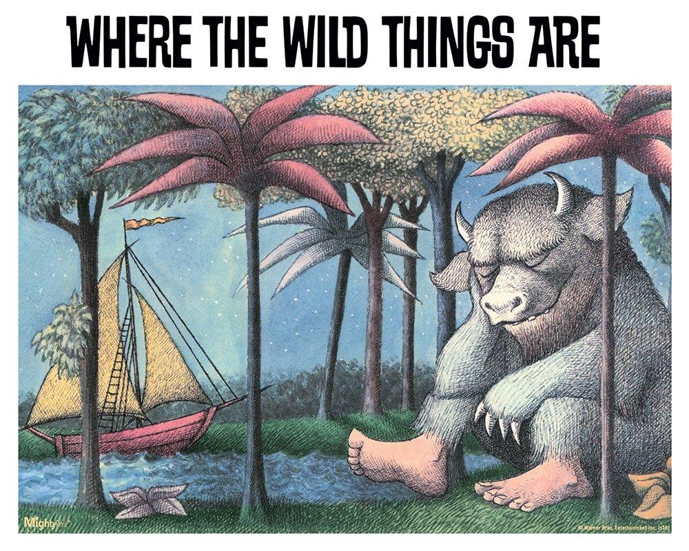 Where The Wild Things Are (Classic Cover) 8" x 10" MightyPrint™ Wall Art MP08100503