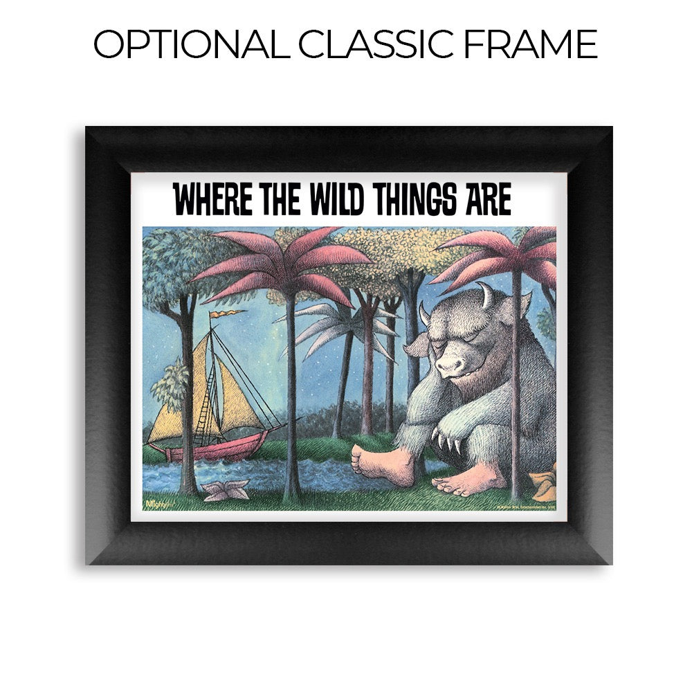 Where The Wild Things Are (Classic Cover) 8" x 10" MightyPrint™ Wall Art MP08100503