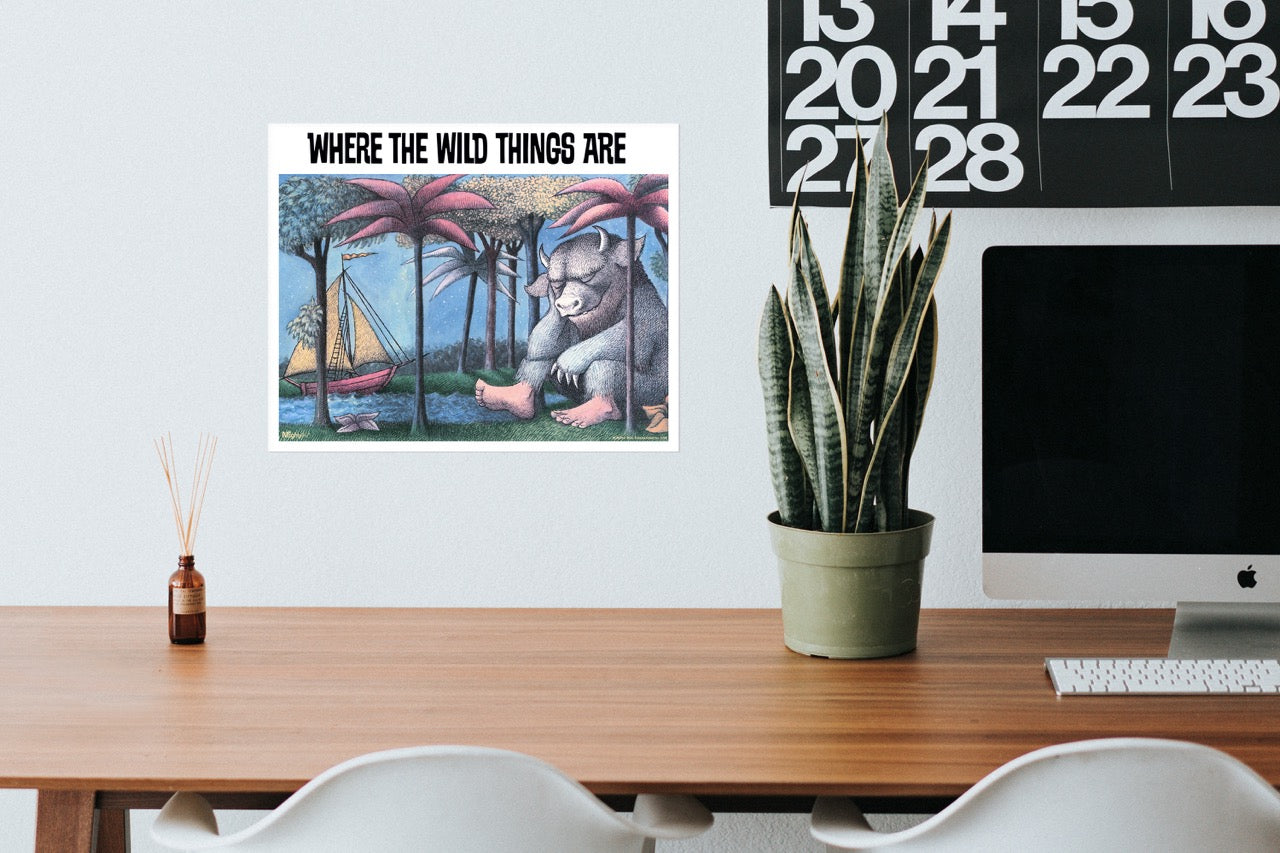 Where The Wild Things Are (Classic Cover) 8" x 10" MightyPrint™ Wall Art MP08100503