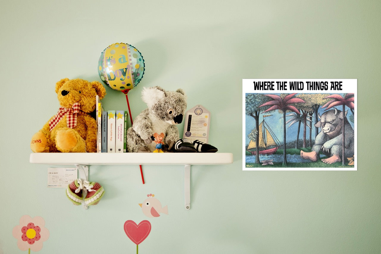 Where The Wild Things Are (Classic Cover) 8" x 10" MightyPrint™ Wall Art MP08100503