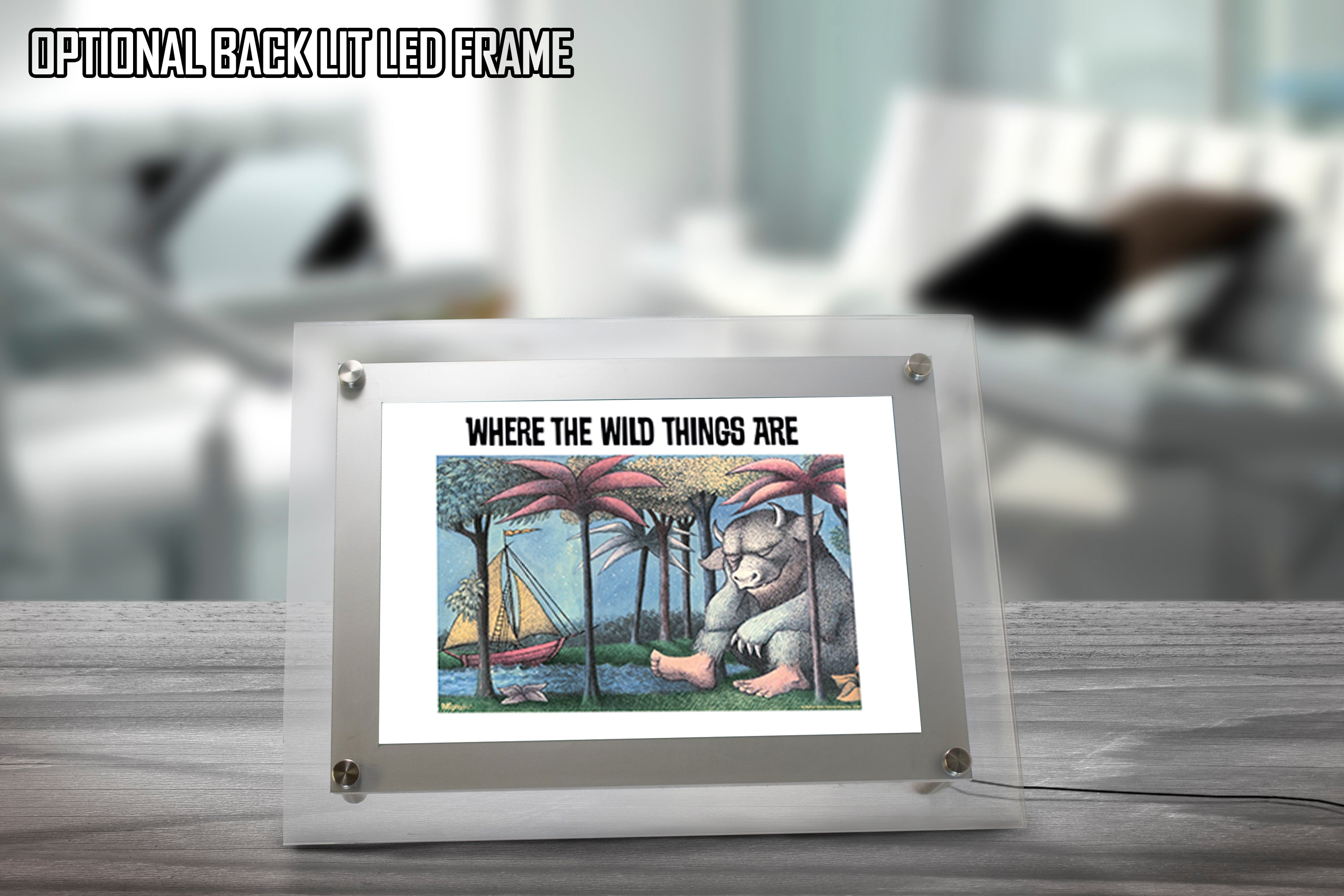 Where The Wild Things Are (Classic Cover) 8" x 10" MightyPrint™ Wall Art MP08100503
