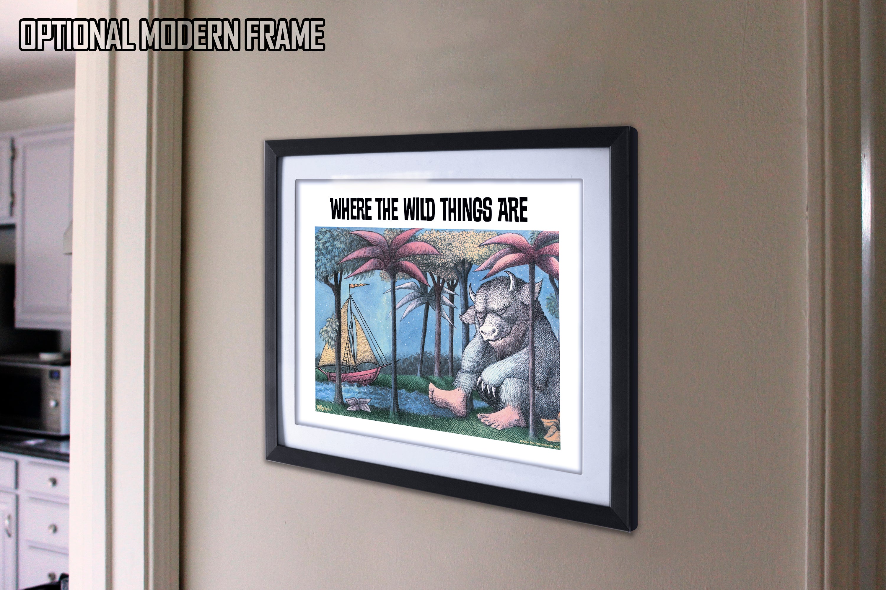 Where The Wild Things Are (Classic Cover) 8" x 10" MightyPrint™ Wall Art MP08100503
