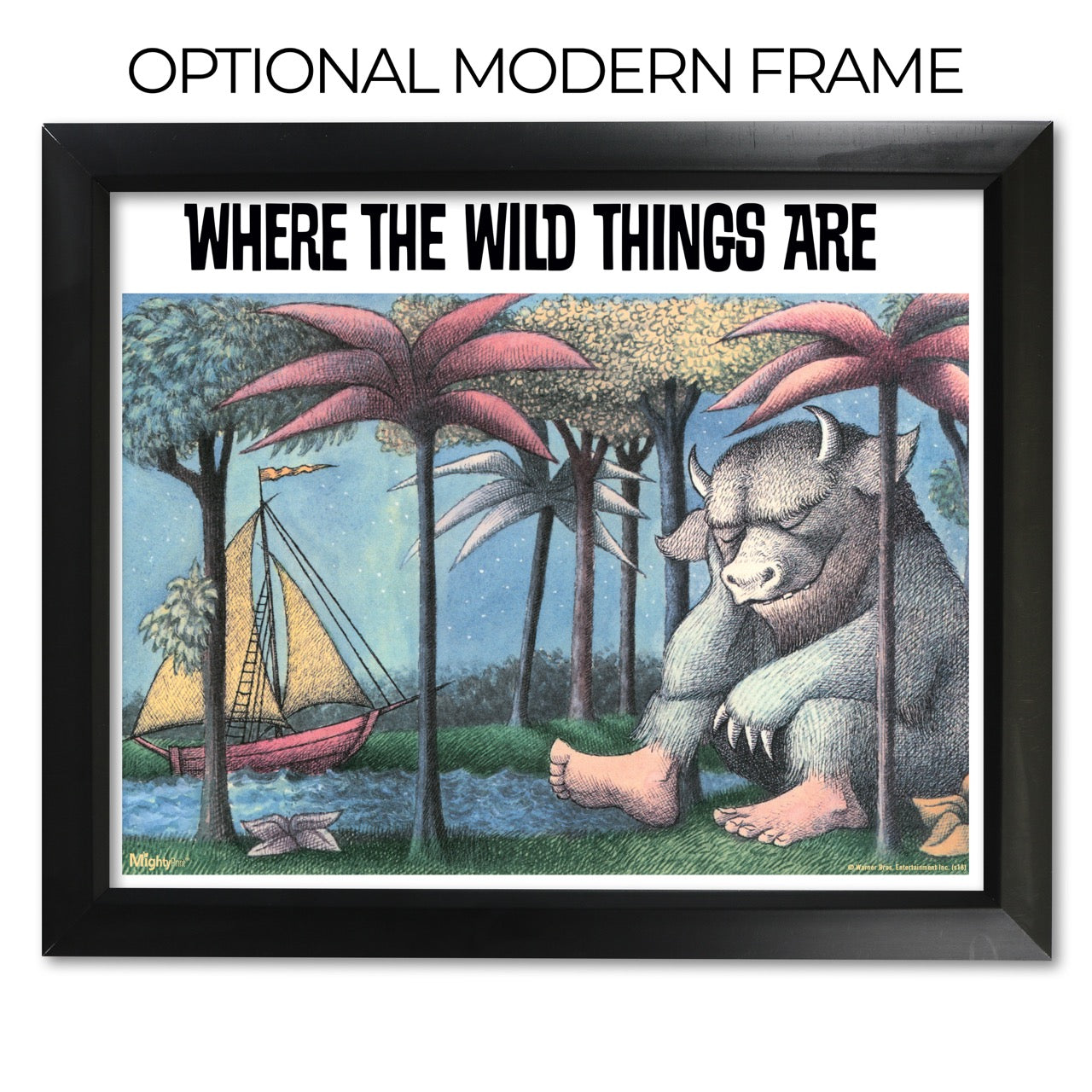 Where The Wild Things Are (Classic Cover) 8" x 10" MightyPrint™ Wall Art MP08100503