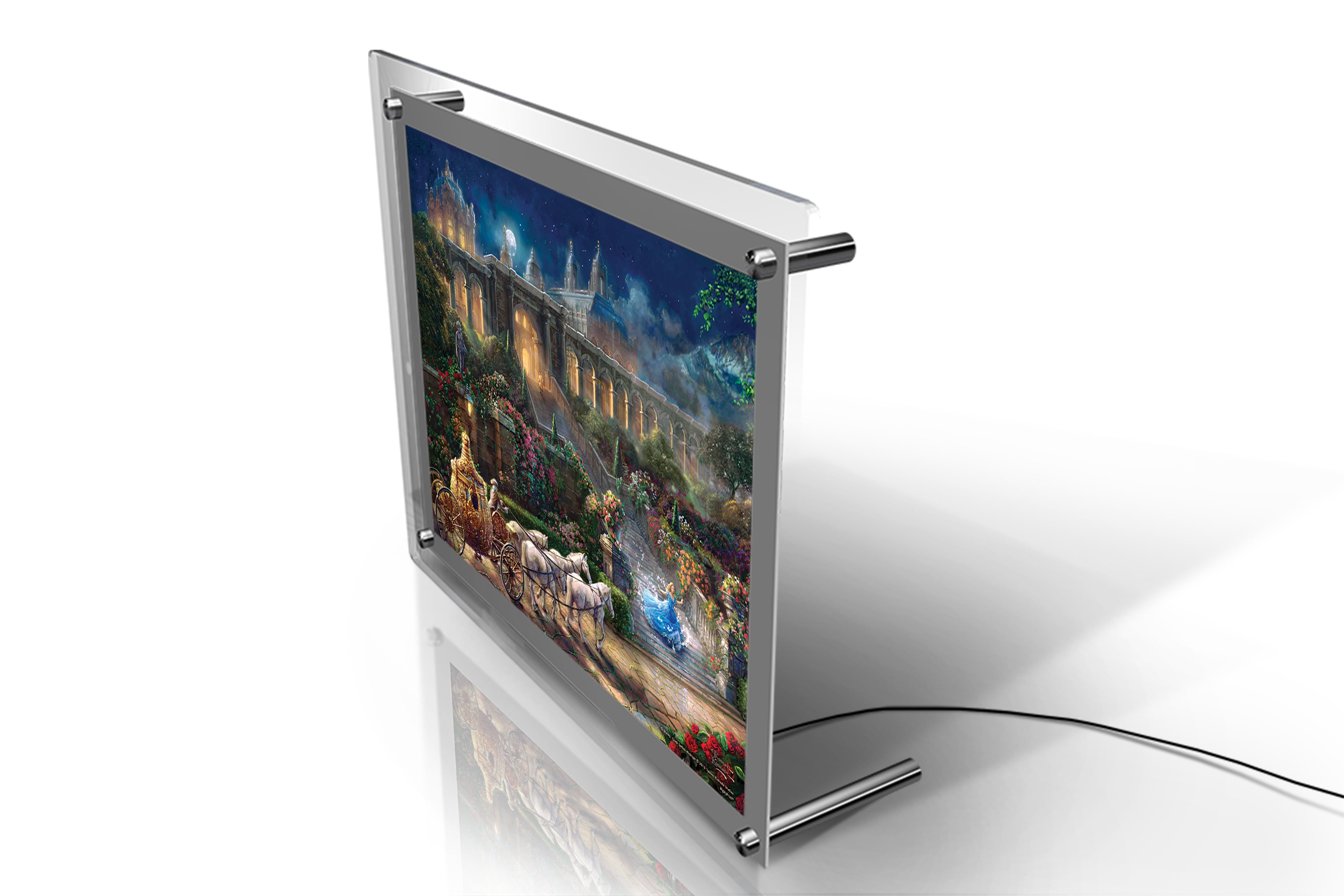 Disney (Cinderella - Clock Strikes Midnight) MightyPrint™ Wall Art with Back-Lit Frame MPLED14100142