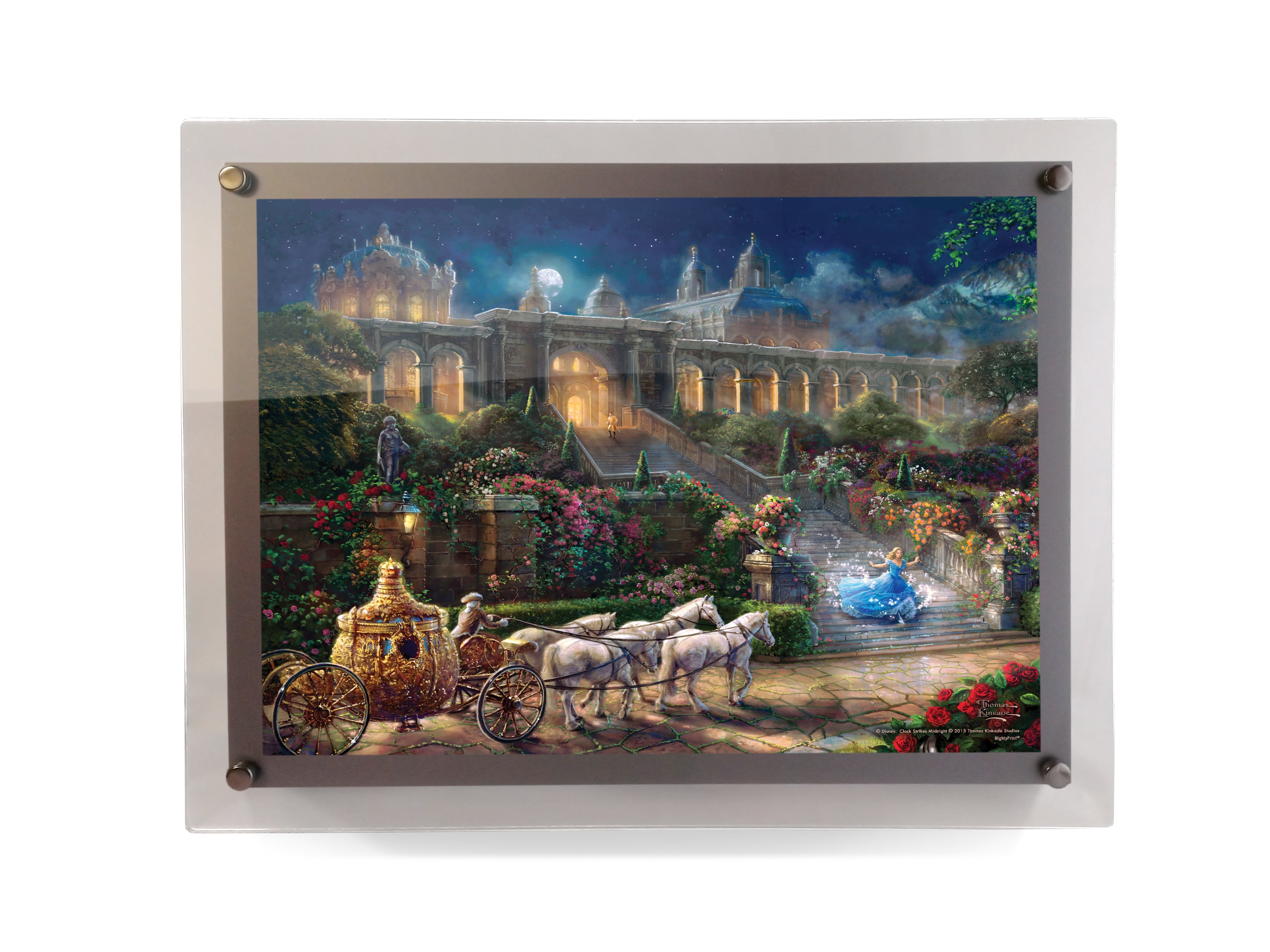 Disney (Cinderella - Clock Strikes Midnight) MightyPrint™ Wall Art with Back-Lit Frame MPLED14100142