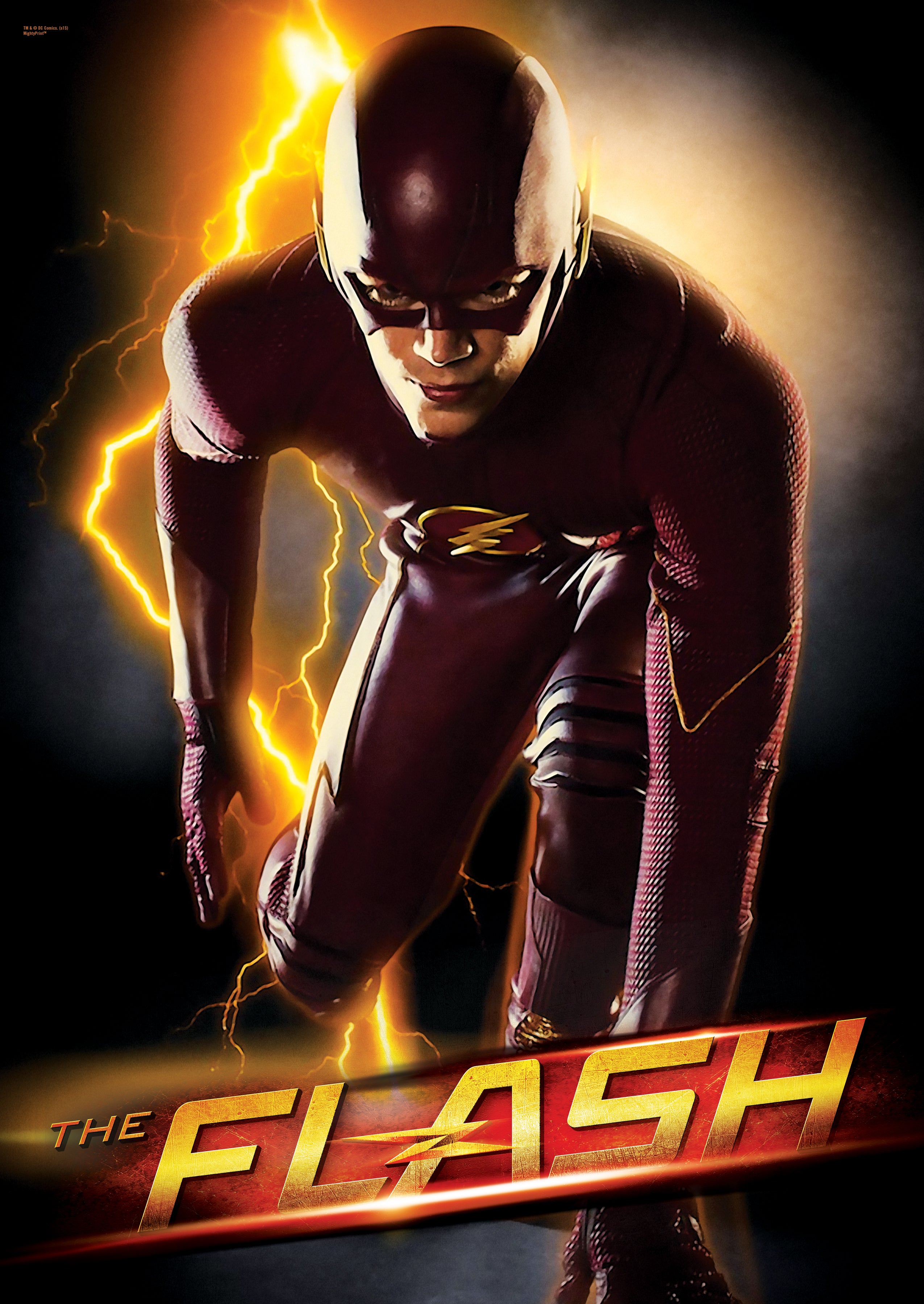 DC Comics (Flash: The TV Series - Lightning Strikes) MightyPrint™ Wall Art MP17240114