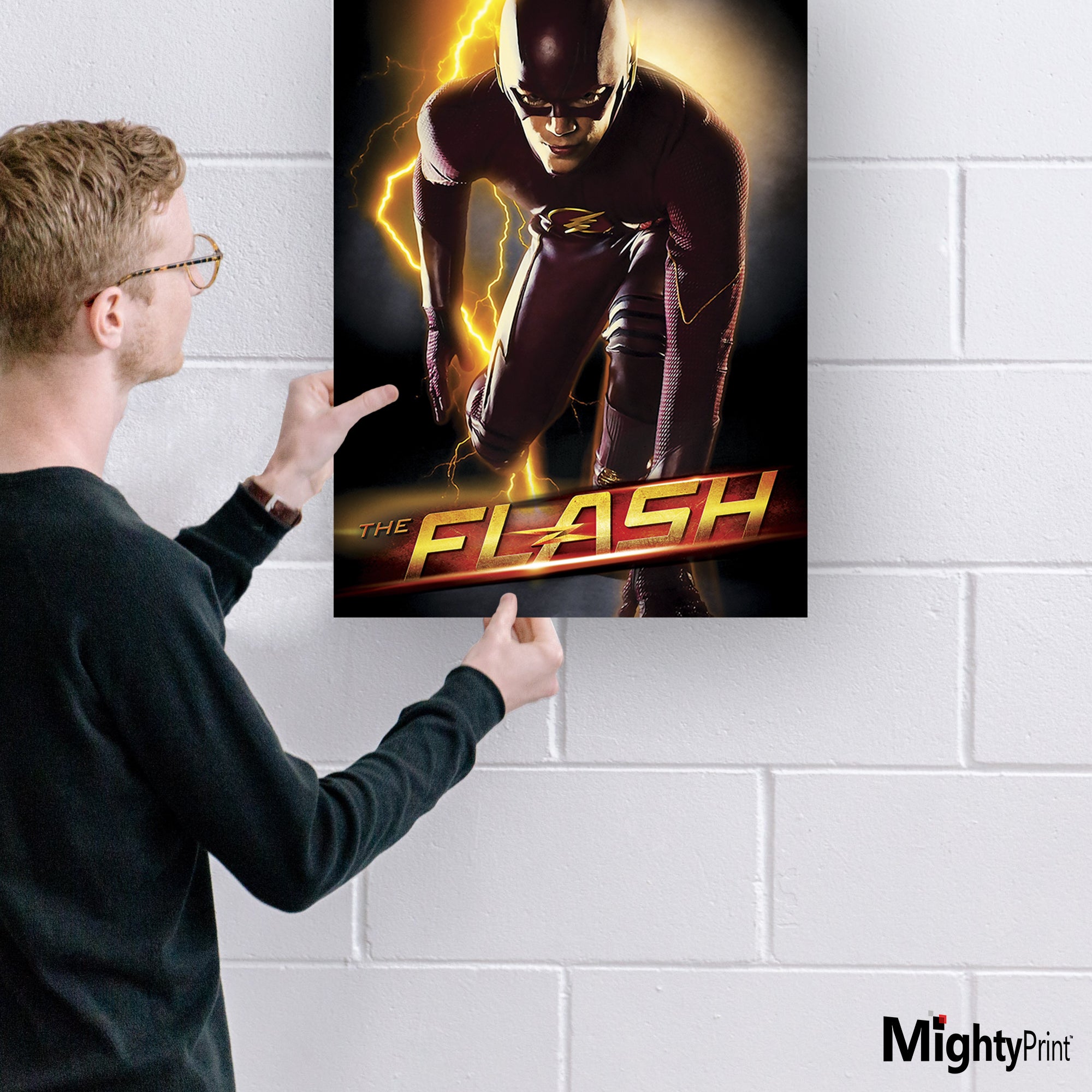 DC Comics (Flash: The TV Series - Lightning Strikes) MightyPrint™ Wall Art MP17240114