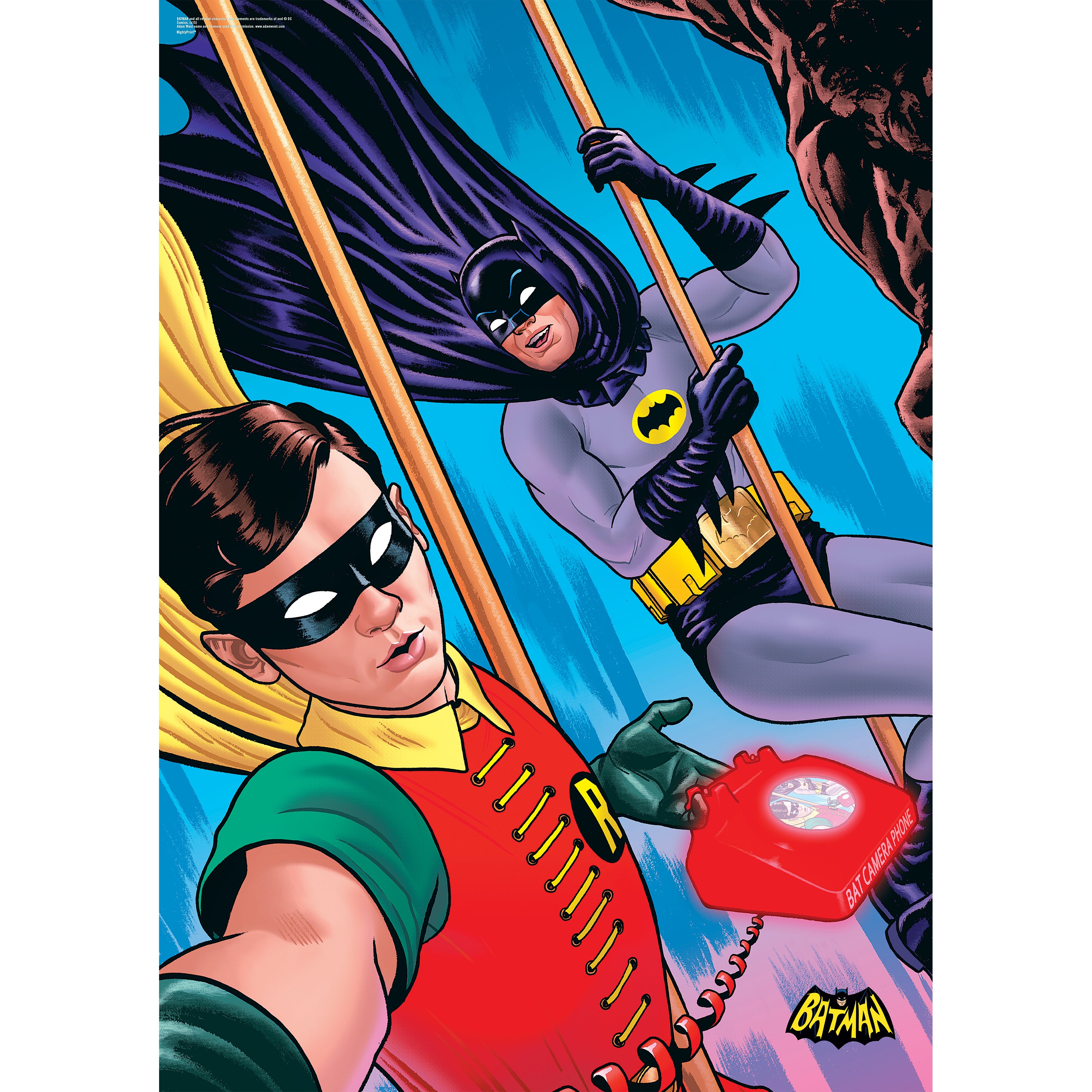 DC Comics (Batman: Classic TV Series - Selfie) MightyPrint™ Wall Art  MP17240123