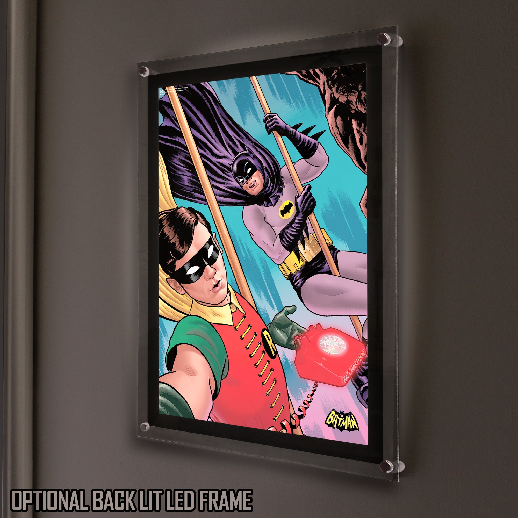 DC Comics (Batman: Classic TV Series - Selfie) MightyPrint™ Wall Art  MP17240123