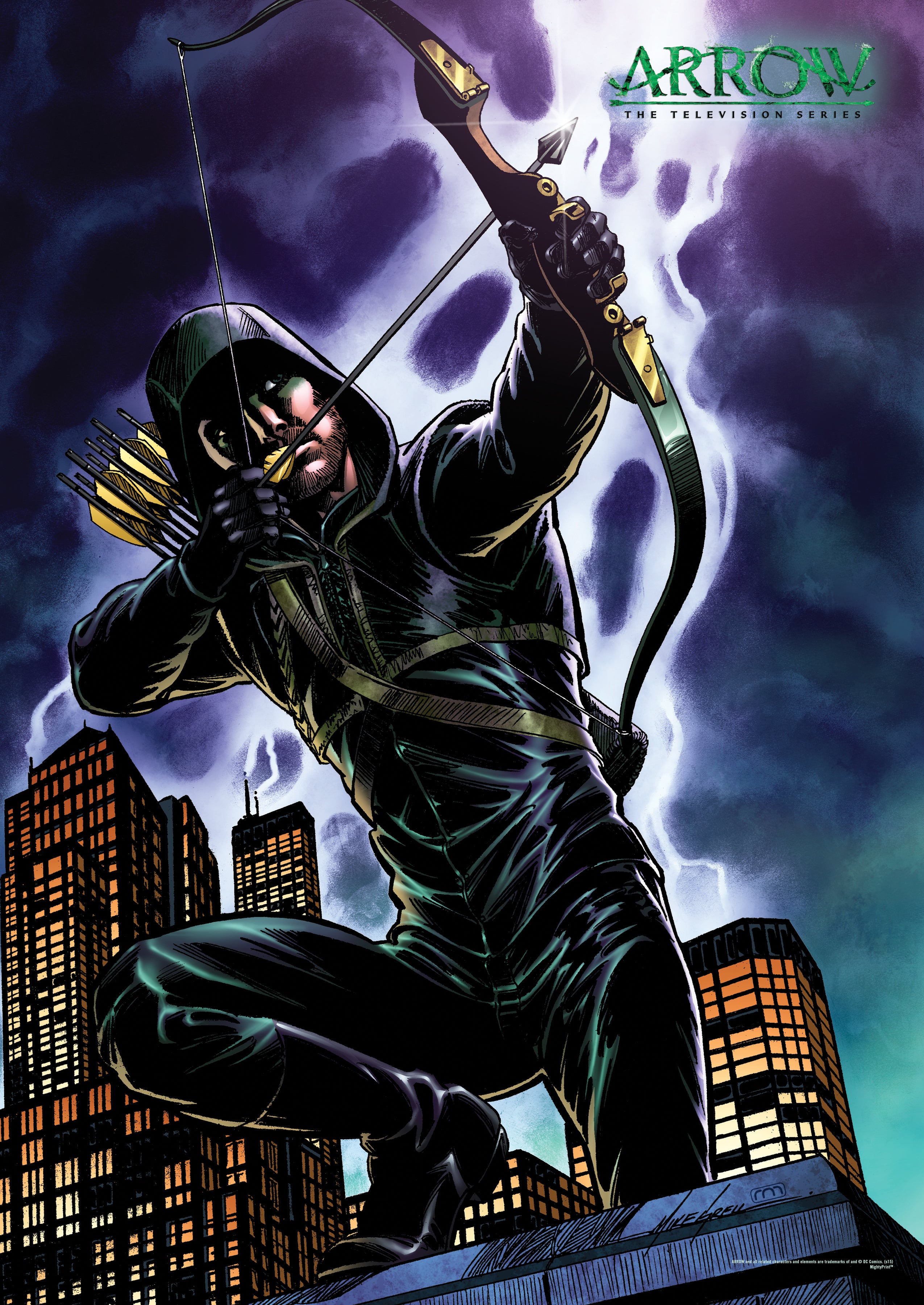 Dc Comics (Arrow: The TV Series - Comic) MightyPrint™ Wall Art MP17240137