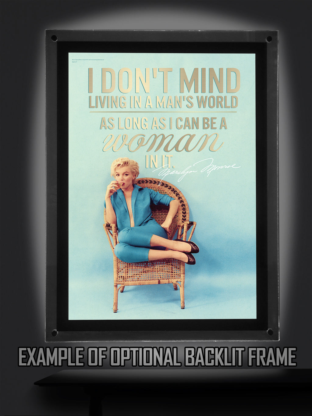 Marilyn Monroe (A Mans World) MightyPrint™ Wall Art MP17240152