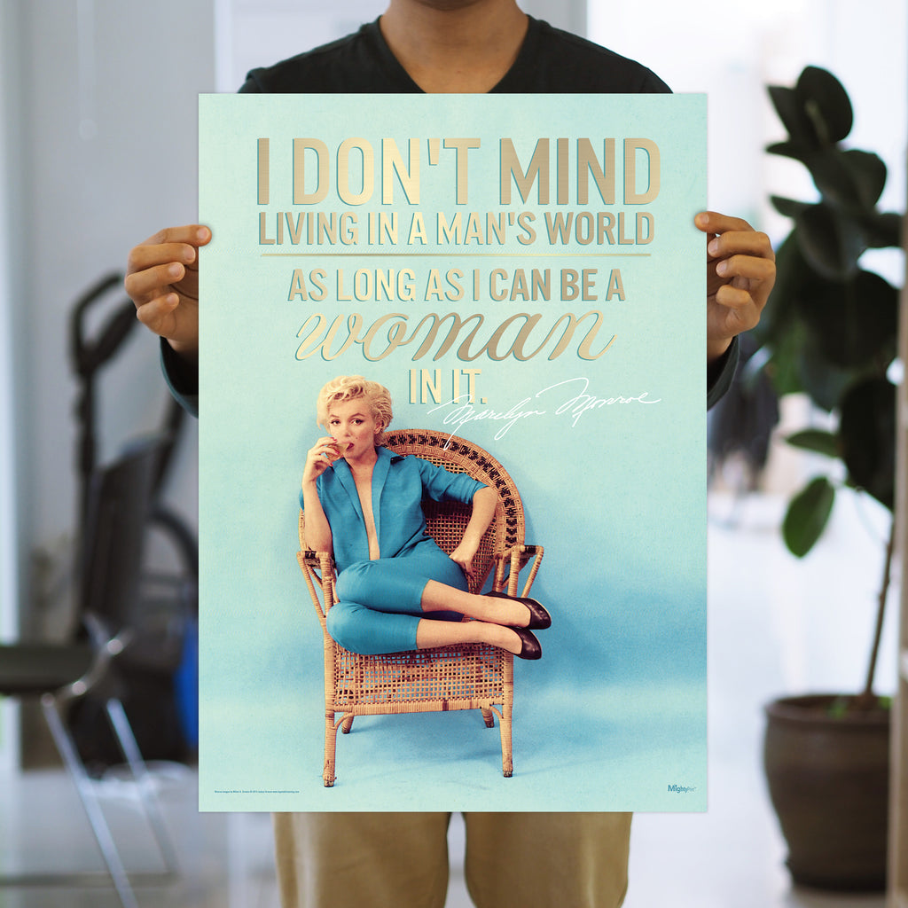 Marilyn Monroe (A Mans World) MightyPrint™ Wall Art MP17240152