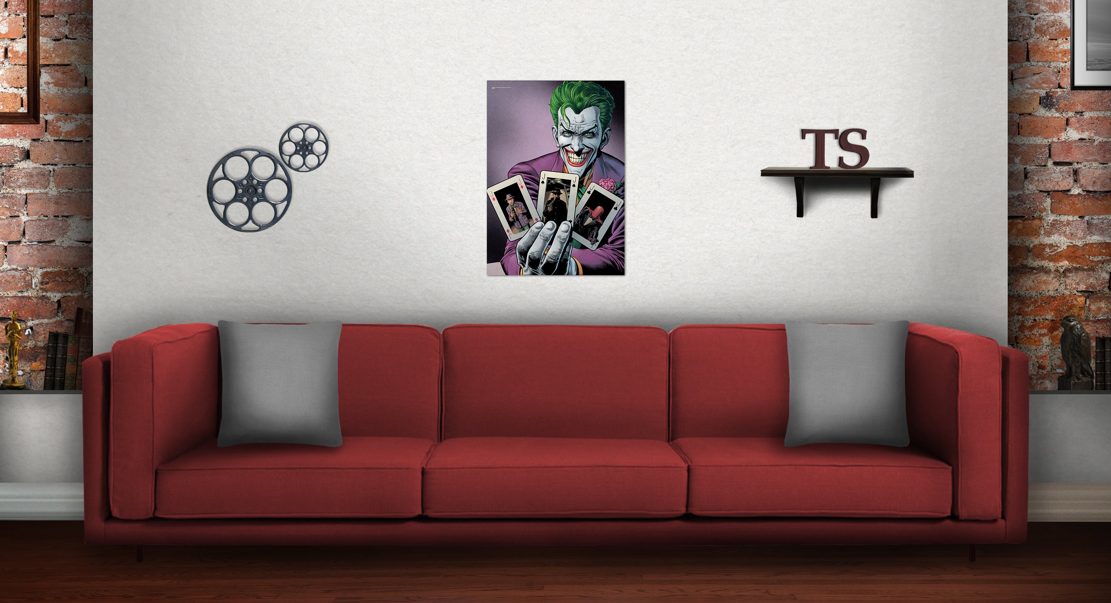 DC Comics (Joker - Cards) MightyPrint™ Wall Art MP17240154