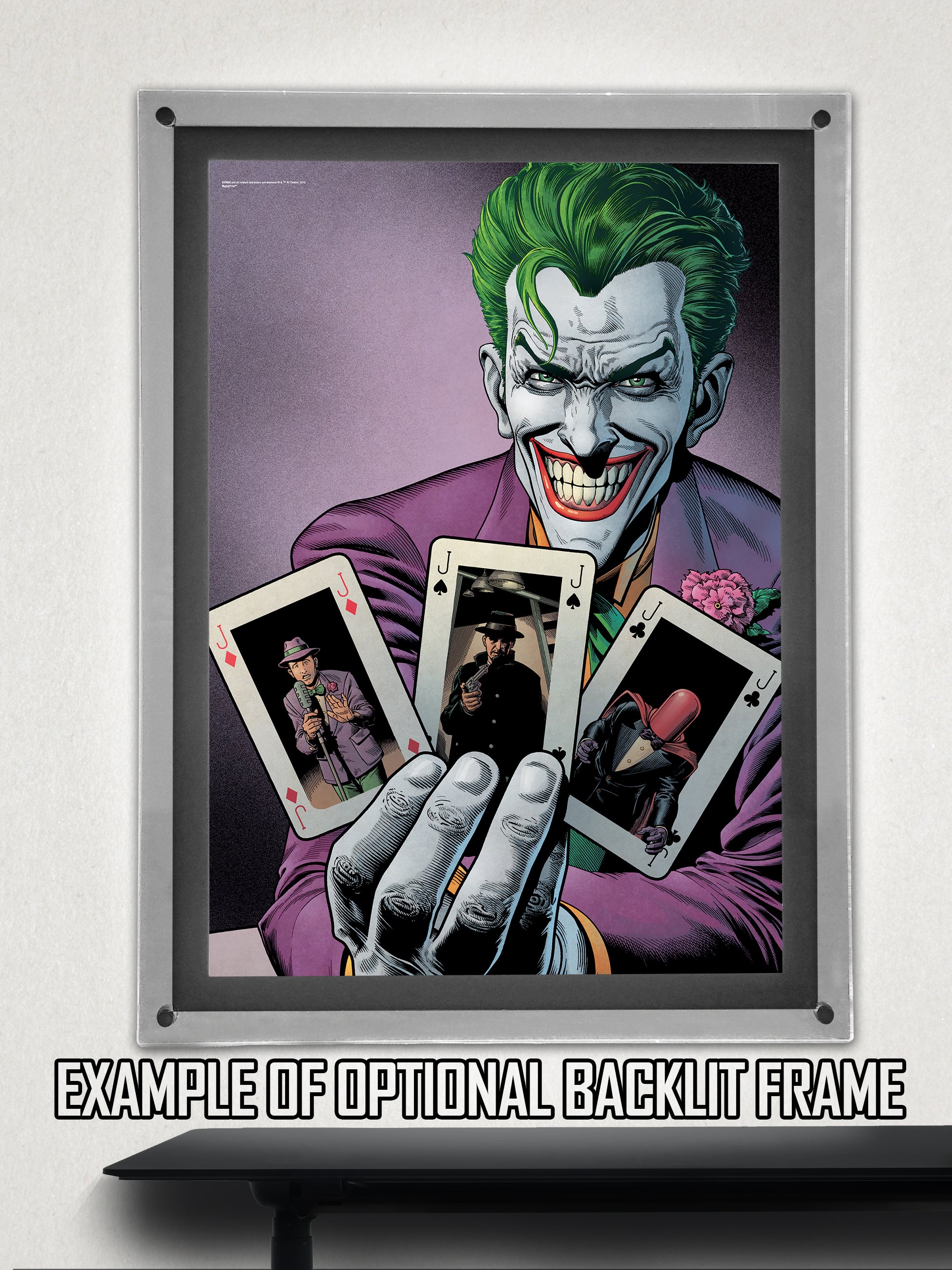 DC Comics (Joker - Cards) MightyPrint™ Wall Art MP17240154