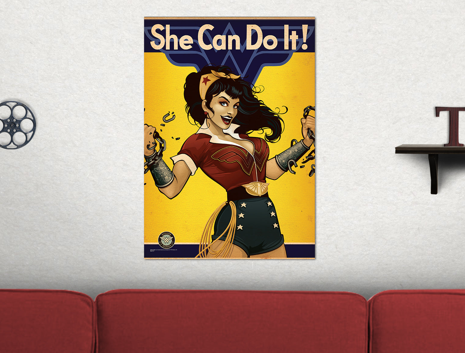 DC Comics (Wonder Woman - Bombshell) MightyPrint™ Wall Art  MP17240157