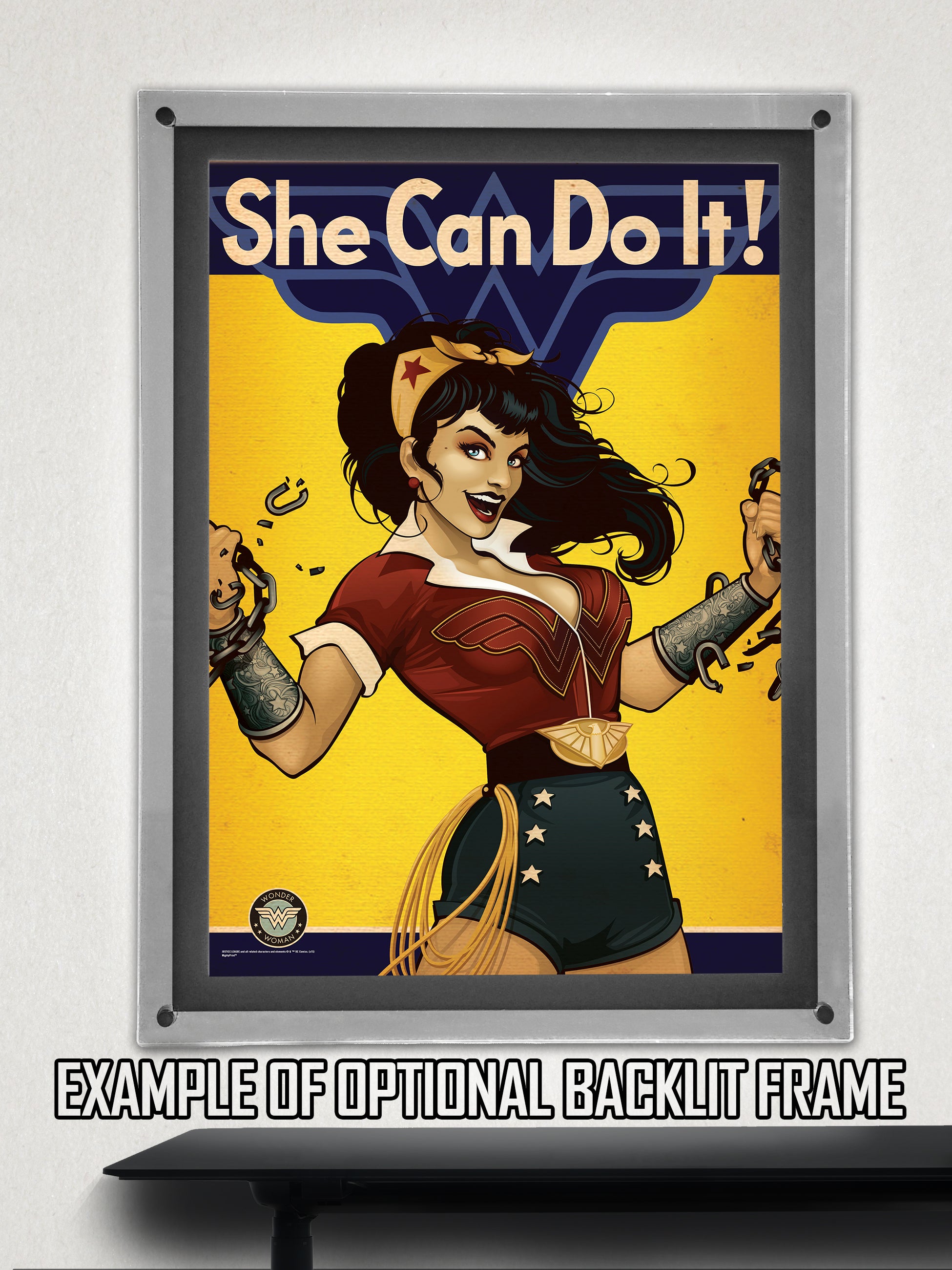 DC Comics (Wonder Woman - Bombshell) MightyPrint™ Wall Art  MP17240157