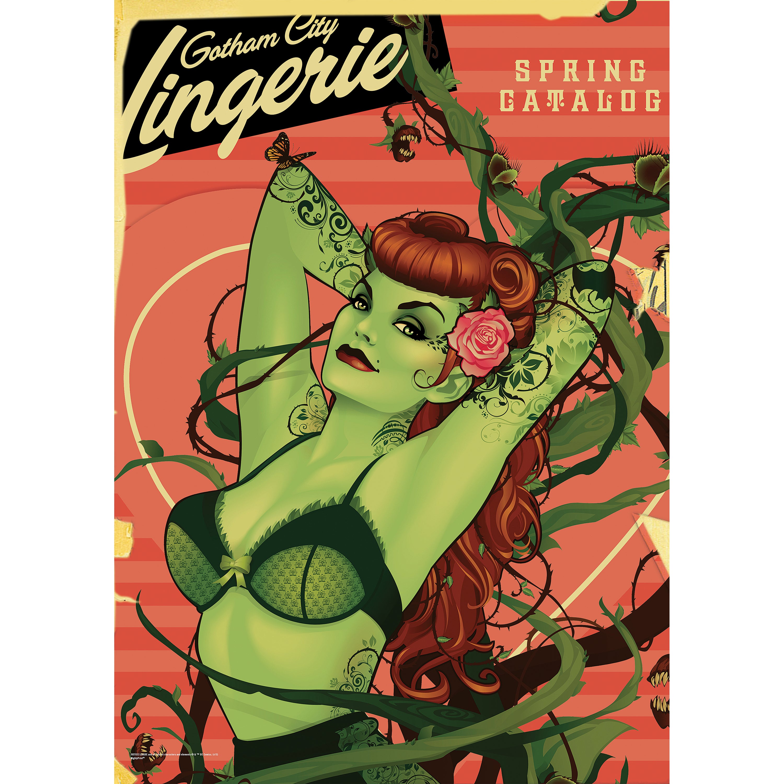 DC Comics (Poison Ivy - Bombshell) MightyPrint™ Wall Art  MP17240158