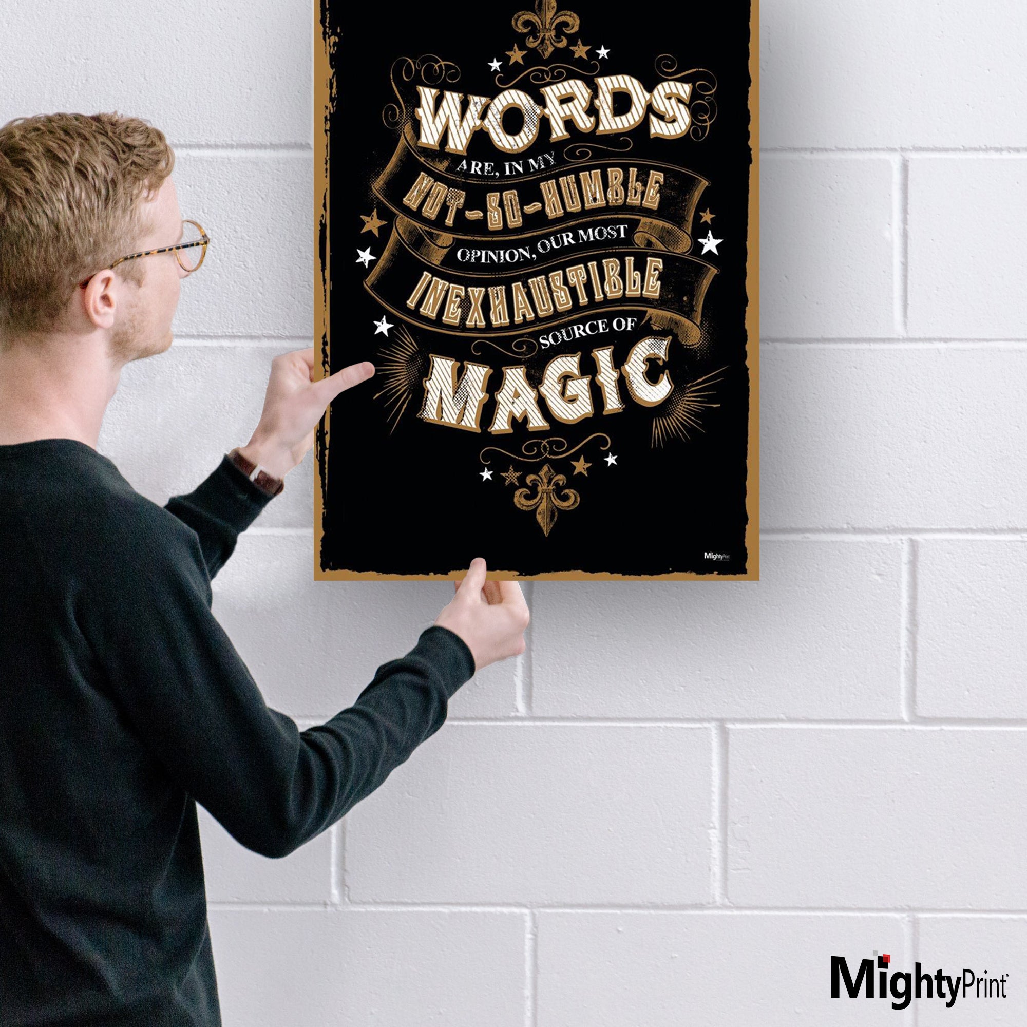 Harry Potter (Magic Words) MightyPrint™ Wall Art MP17240169