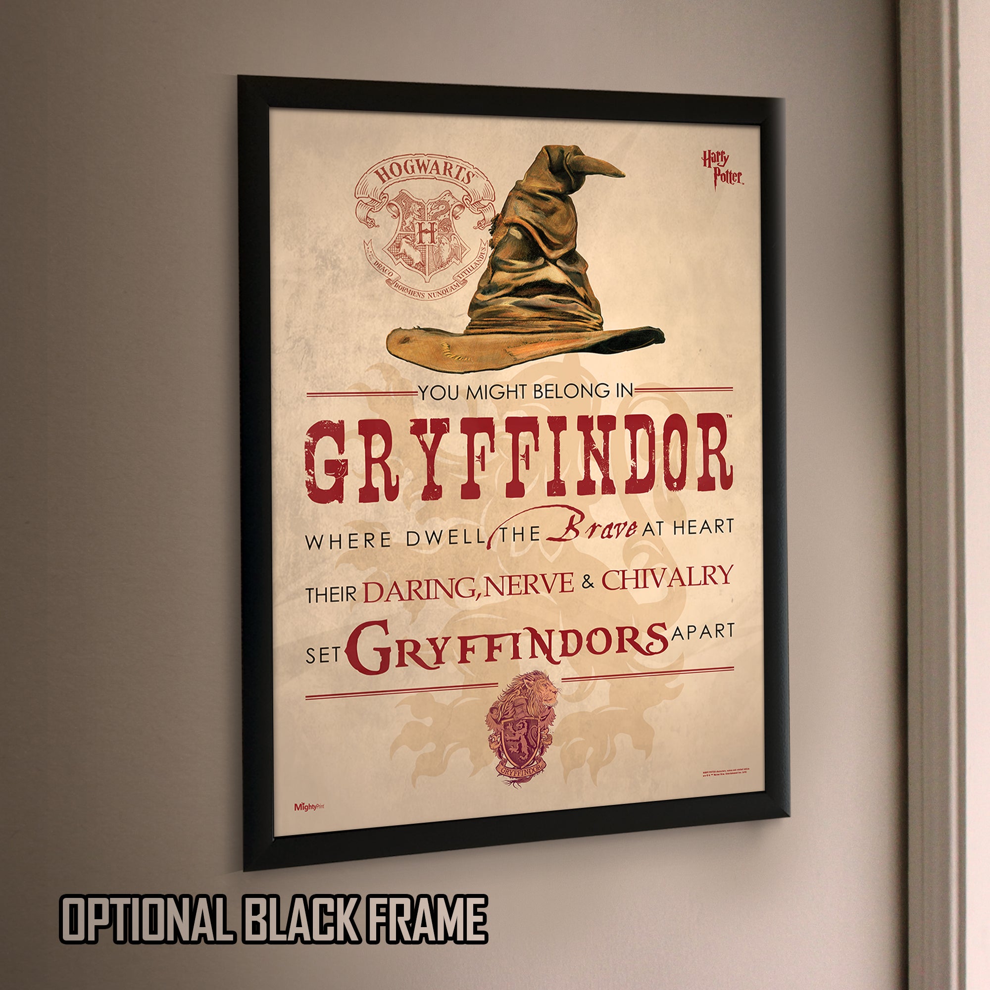 Harry Potter (Sorting Hat Gryffindor) MightyPrint™ Wall Art MP17240182