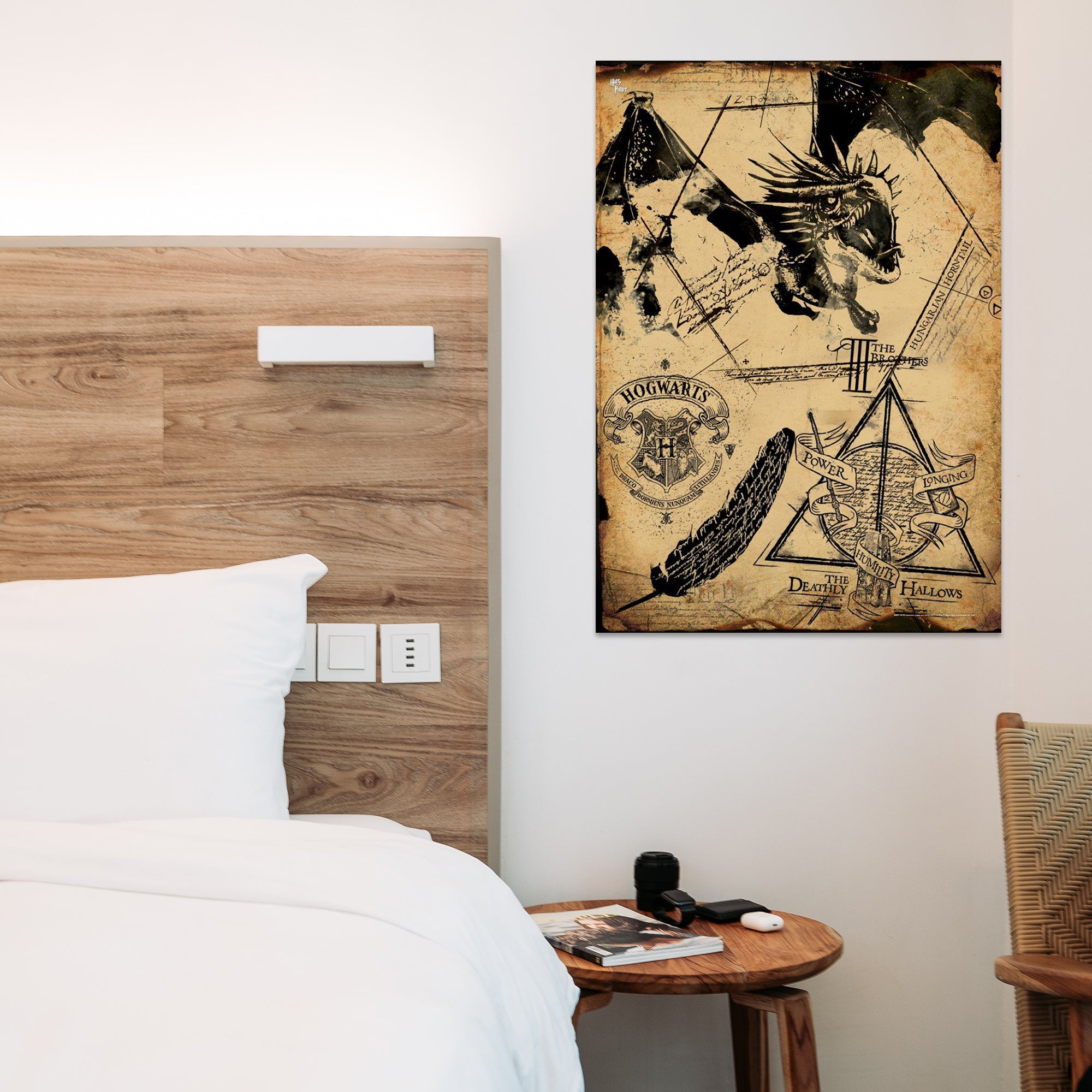 Harry Potter (Deathly Hallows Collage) MightyPrint™ Wall Art MP17240194