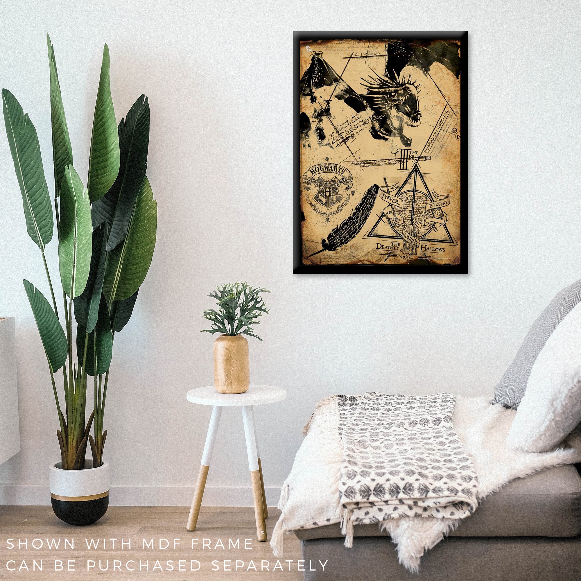 Harry Potter (Deathly Hallows Collage) MightyPrint™ Wall Art MP17240194