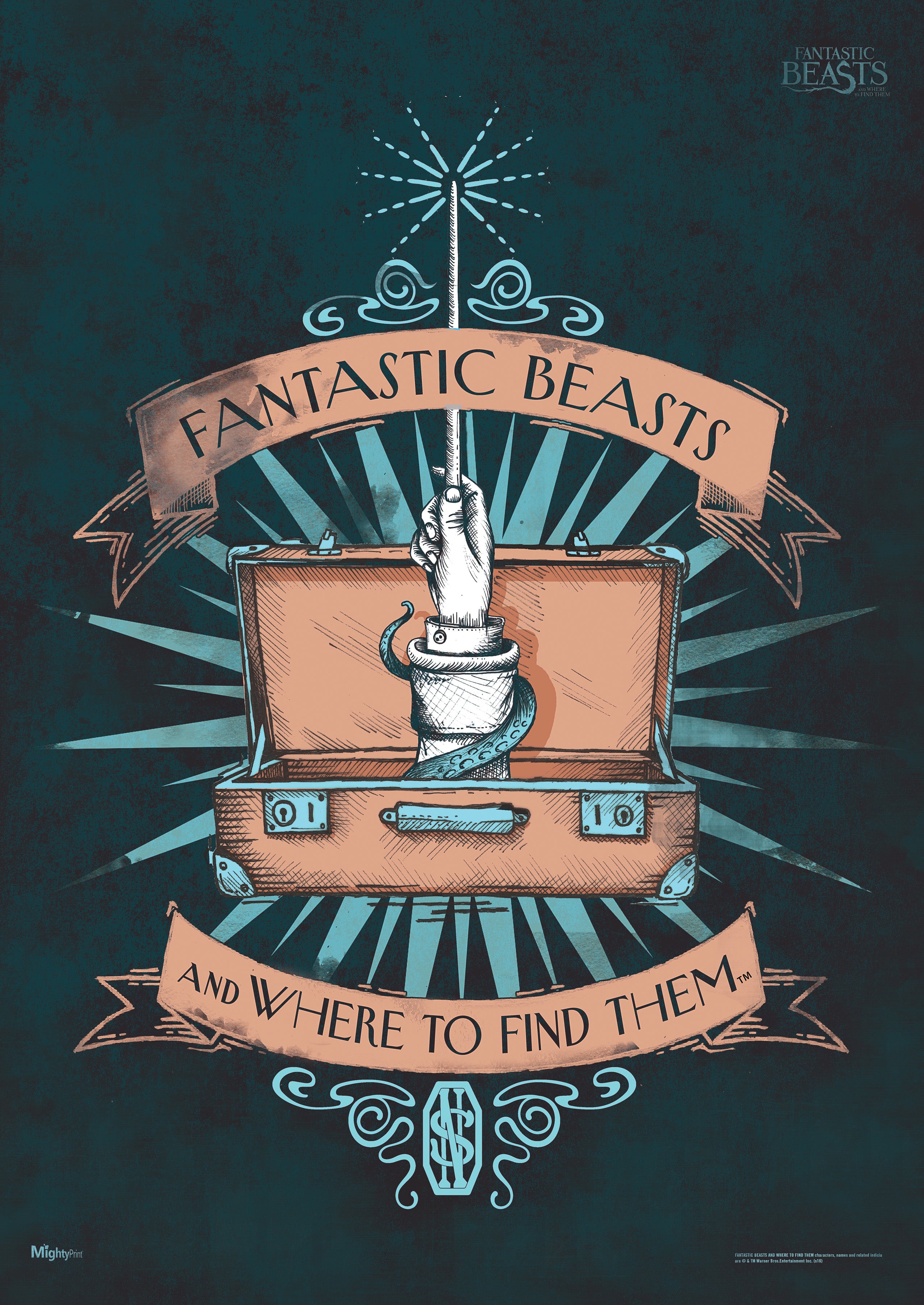 Fantastic Beasts and Where To Find Them (Fantastic Beasts) MightyPrint™ Wall Art MP17240217