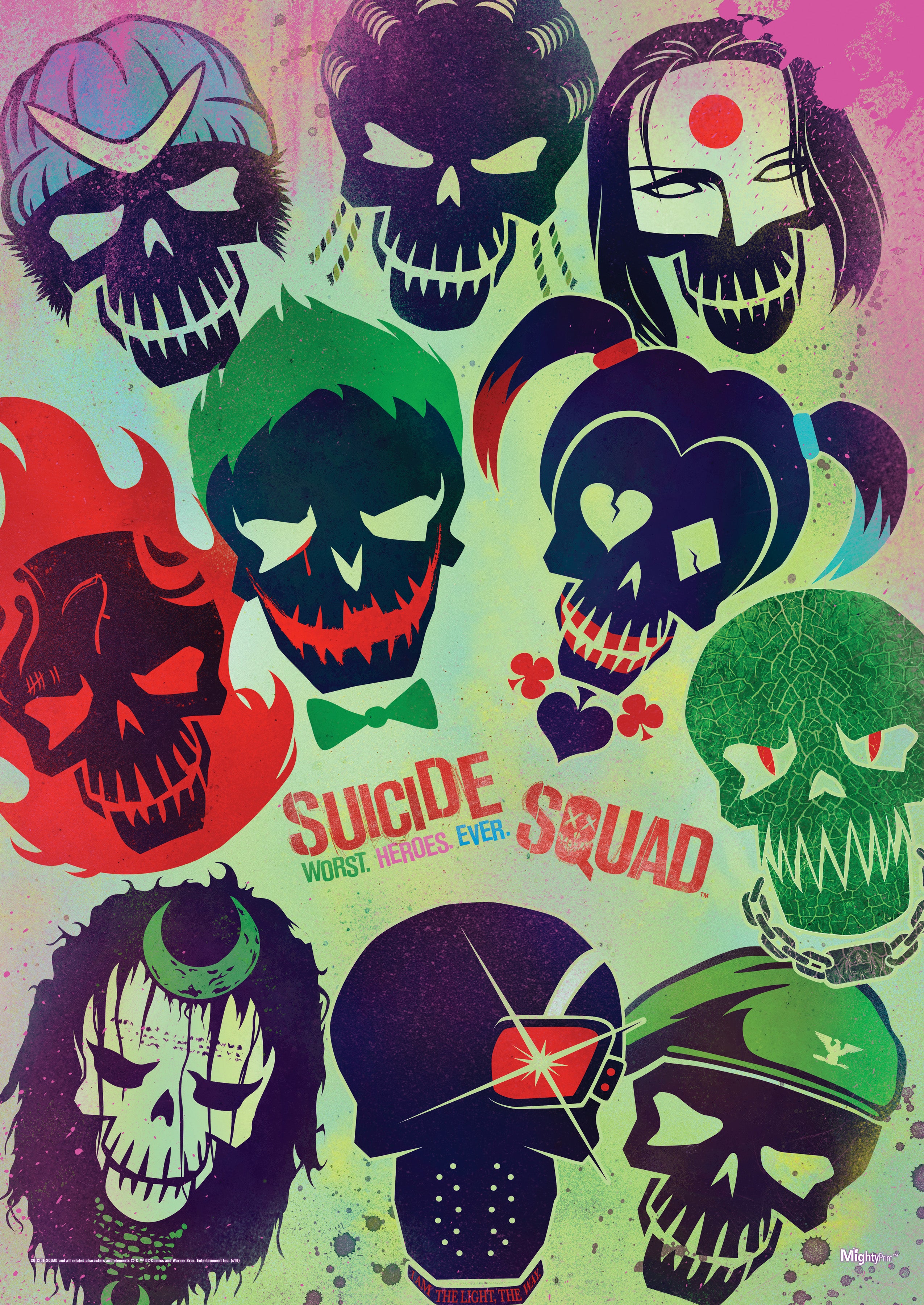 Suicide Squad (Worst Heroes Ever) MightyPrint™ Wall Art MP17240219